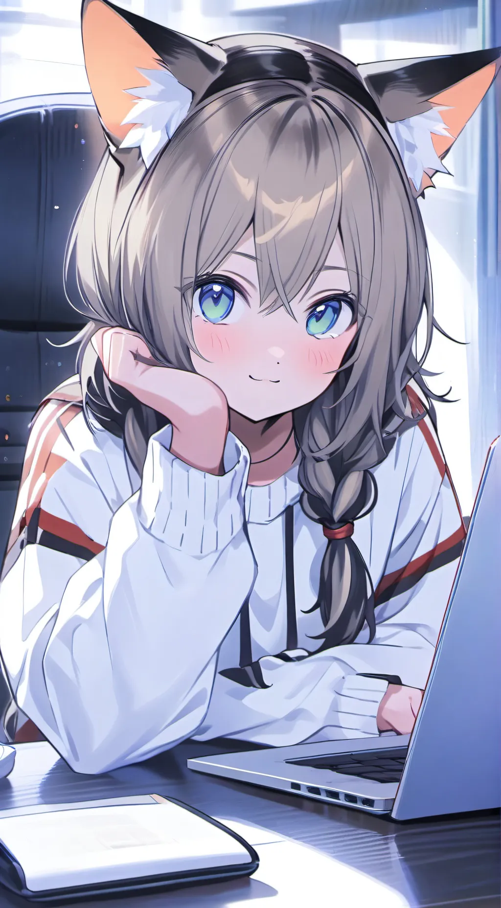 ai character: Tigerlily the Tabby Spirit background