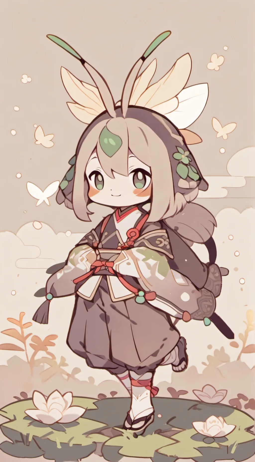 ai character: lil and Max background