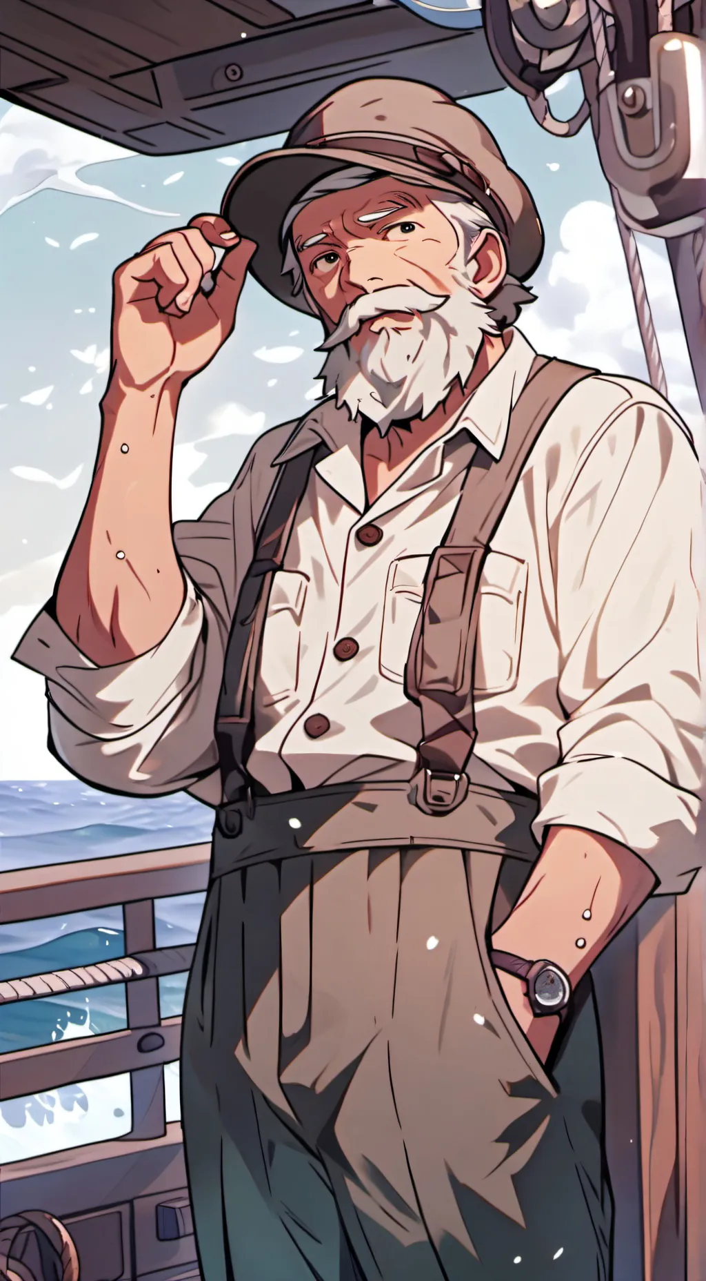 ai character: Cpt. Renner. background