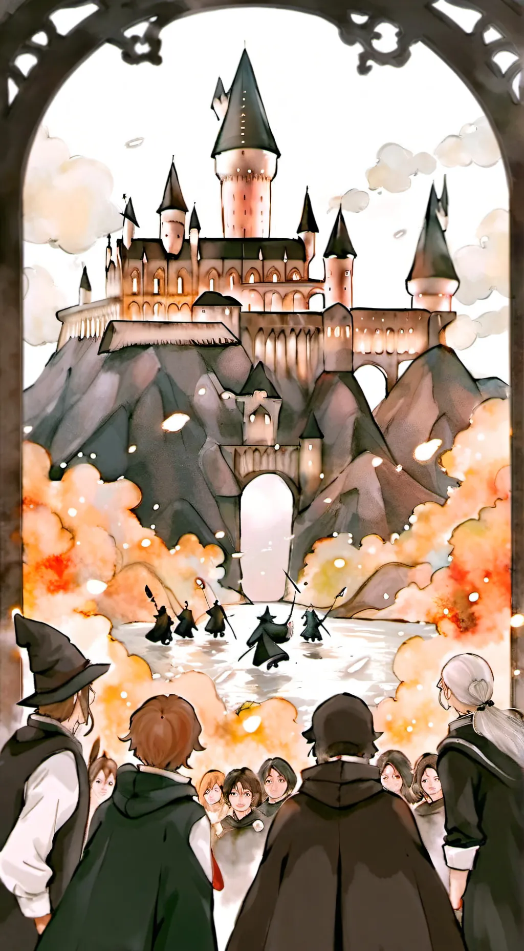 ai character: Ava-HarryPotter background