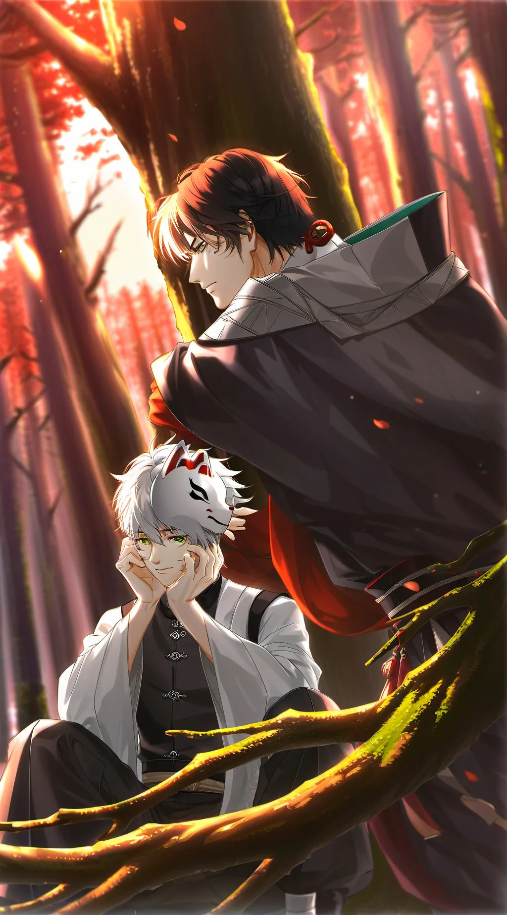 ai character: sabito...? background