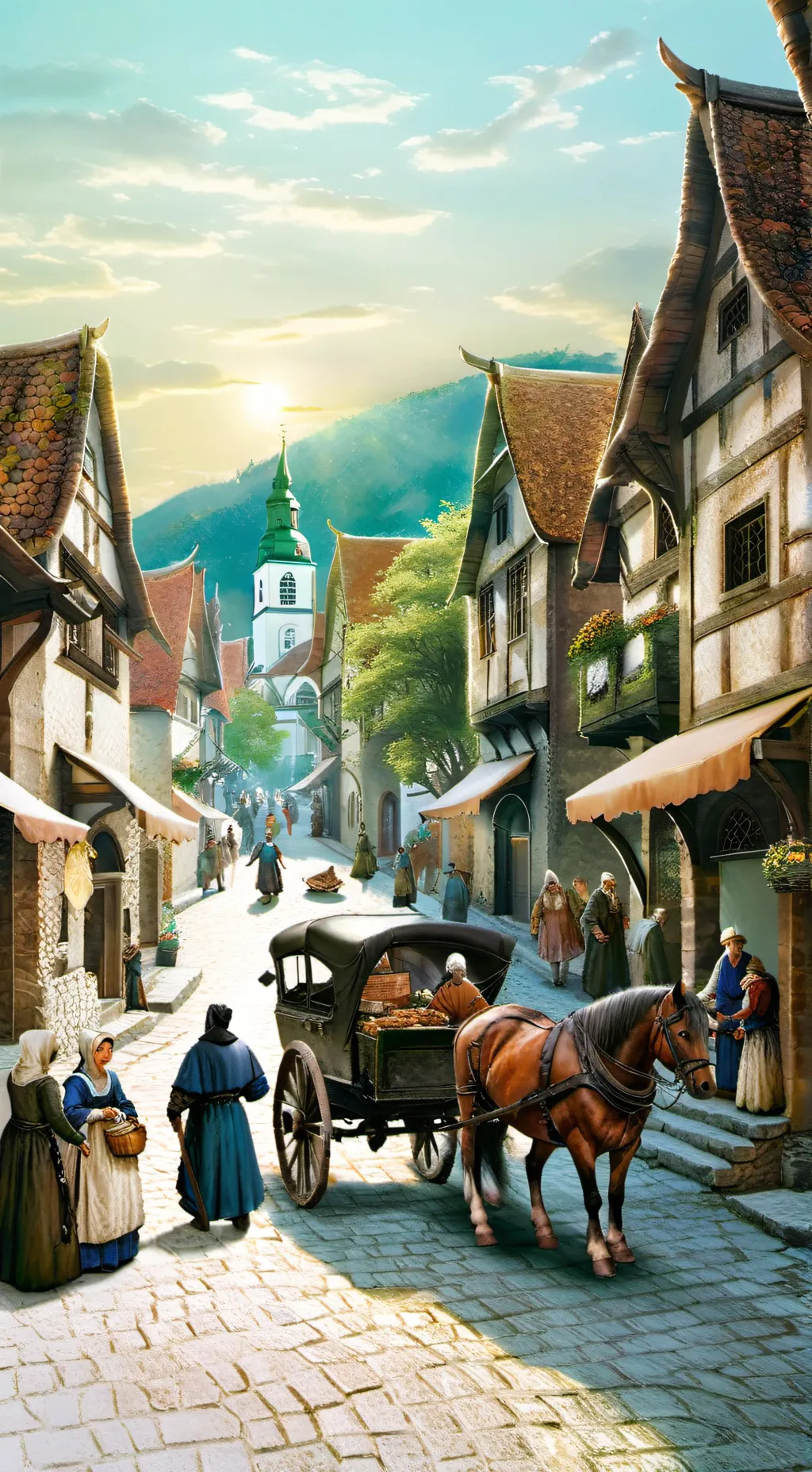 ai character: Europe (medieval) background