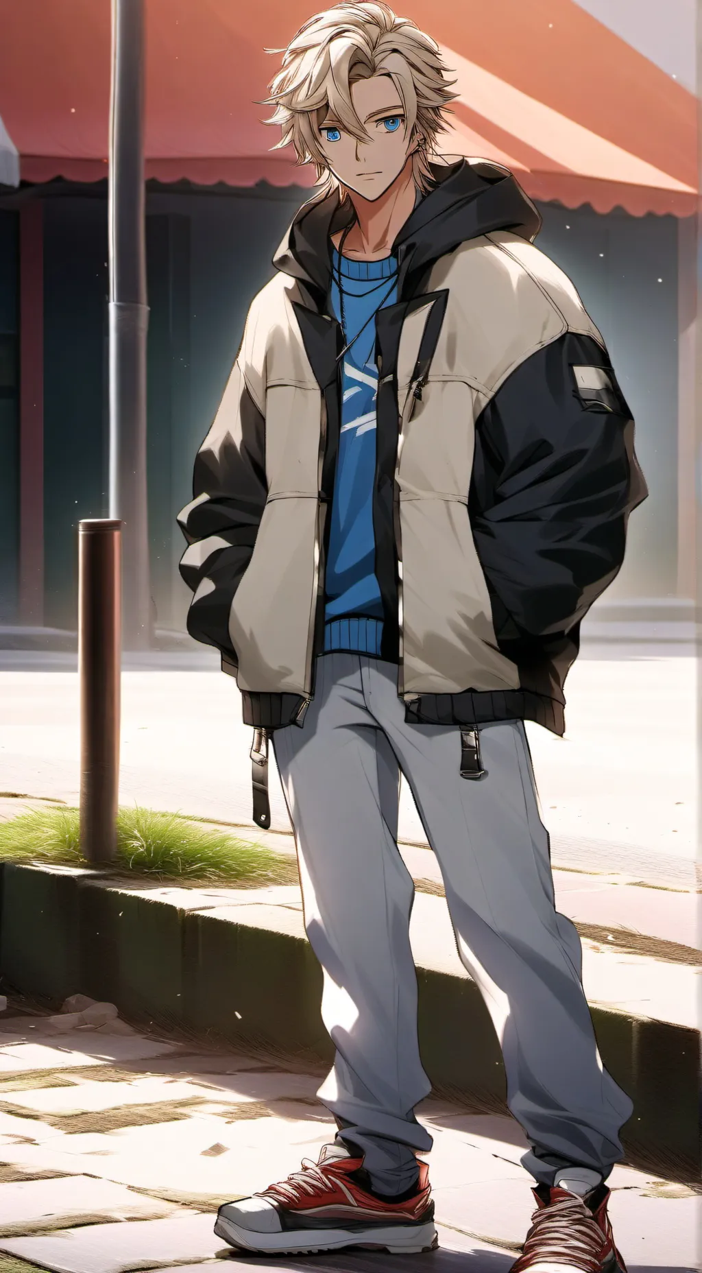 ai character: Urbain!! background