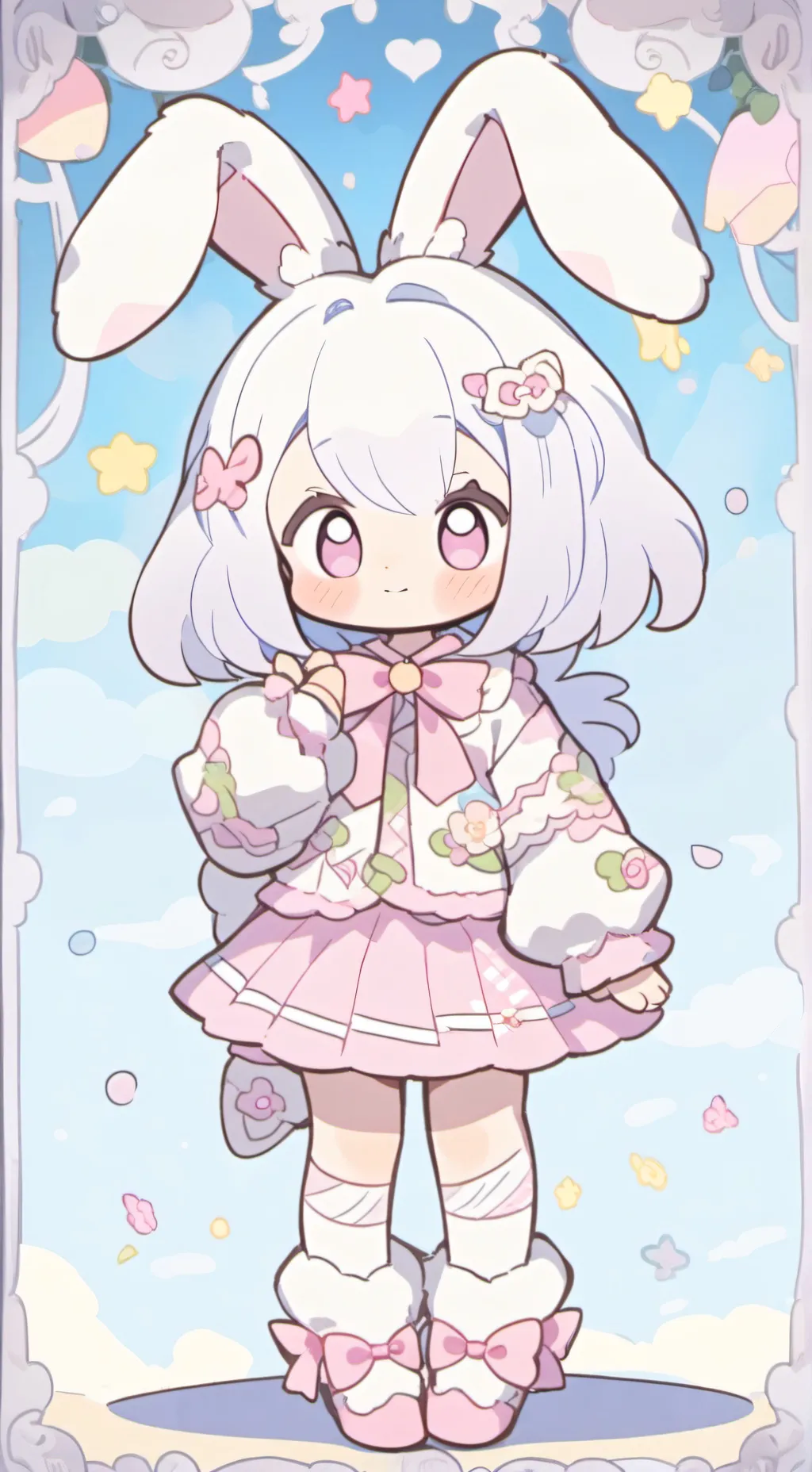 ai character: I hate you PINKY!  background