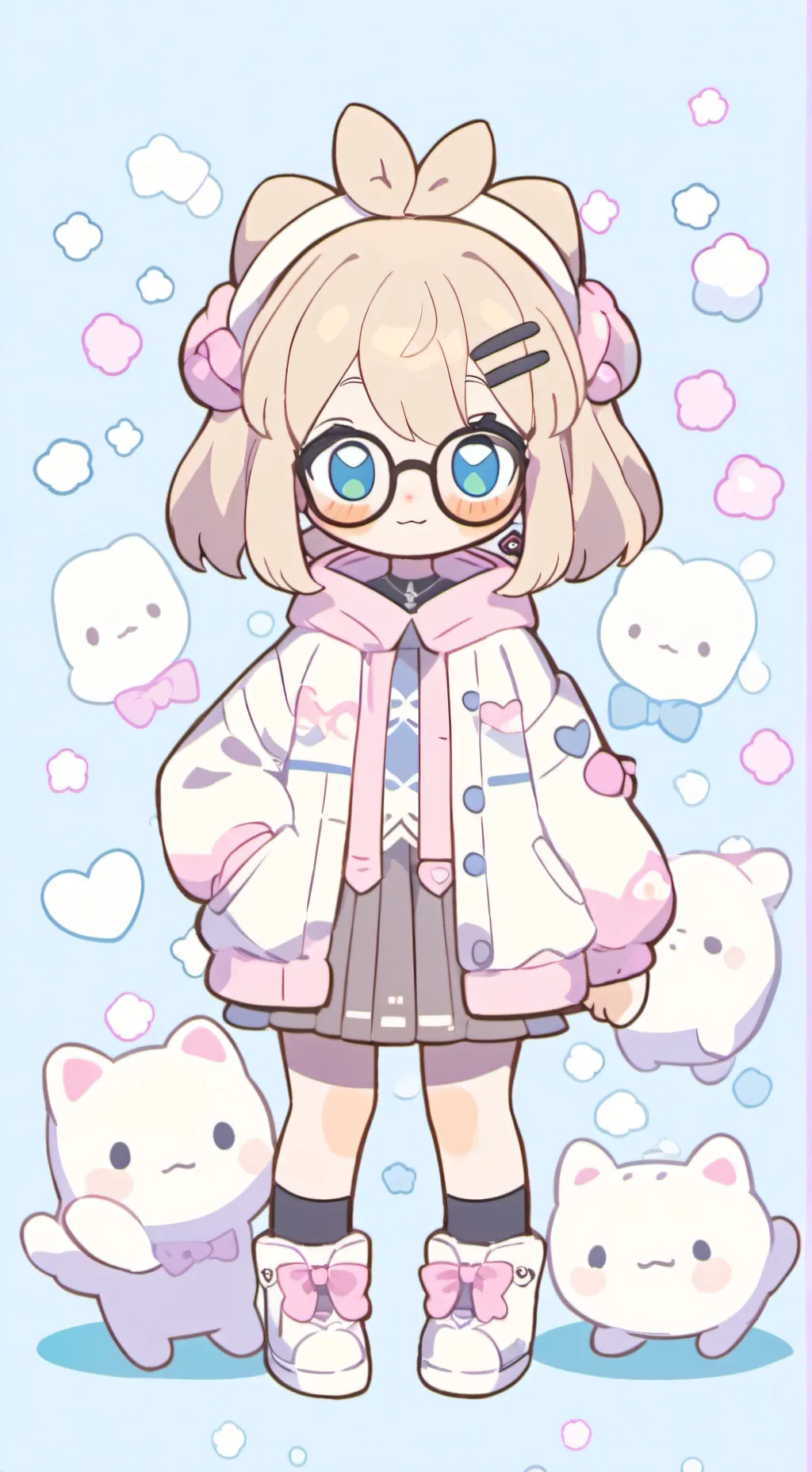 ai character: childhood. 2000!  background