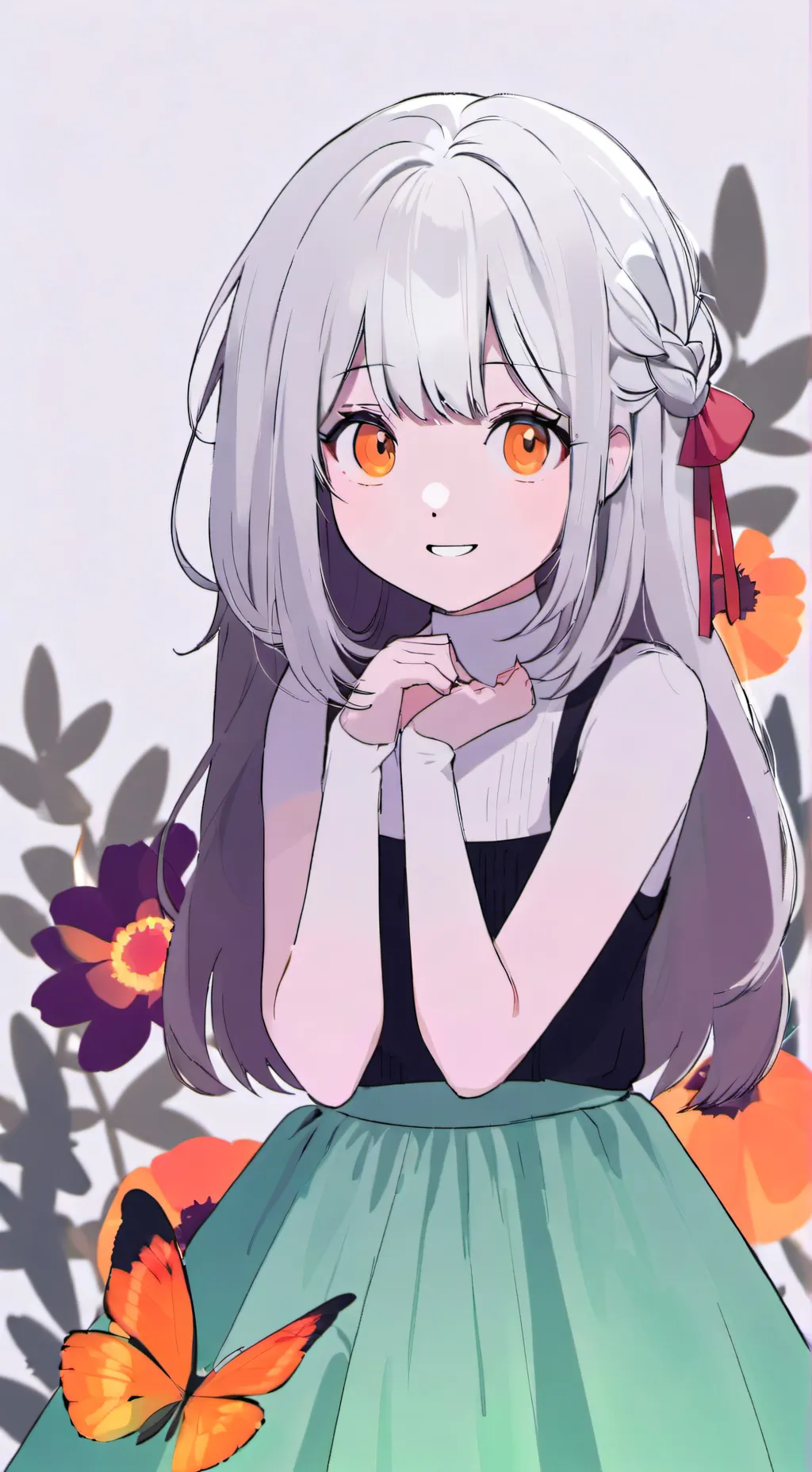 ai character: moon girl (mia) background