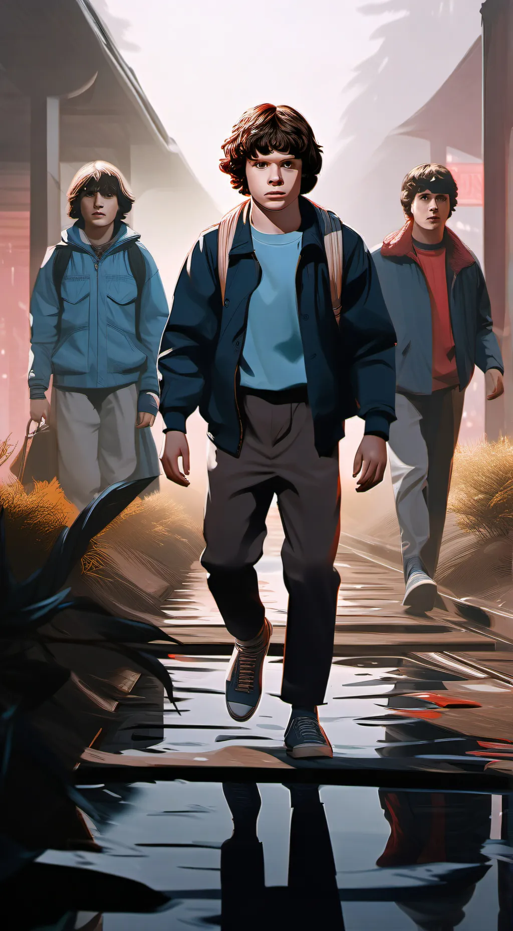 ai character: St kidnapping background