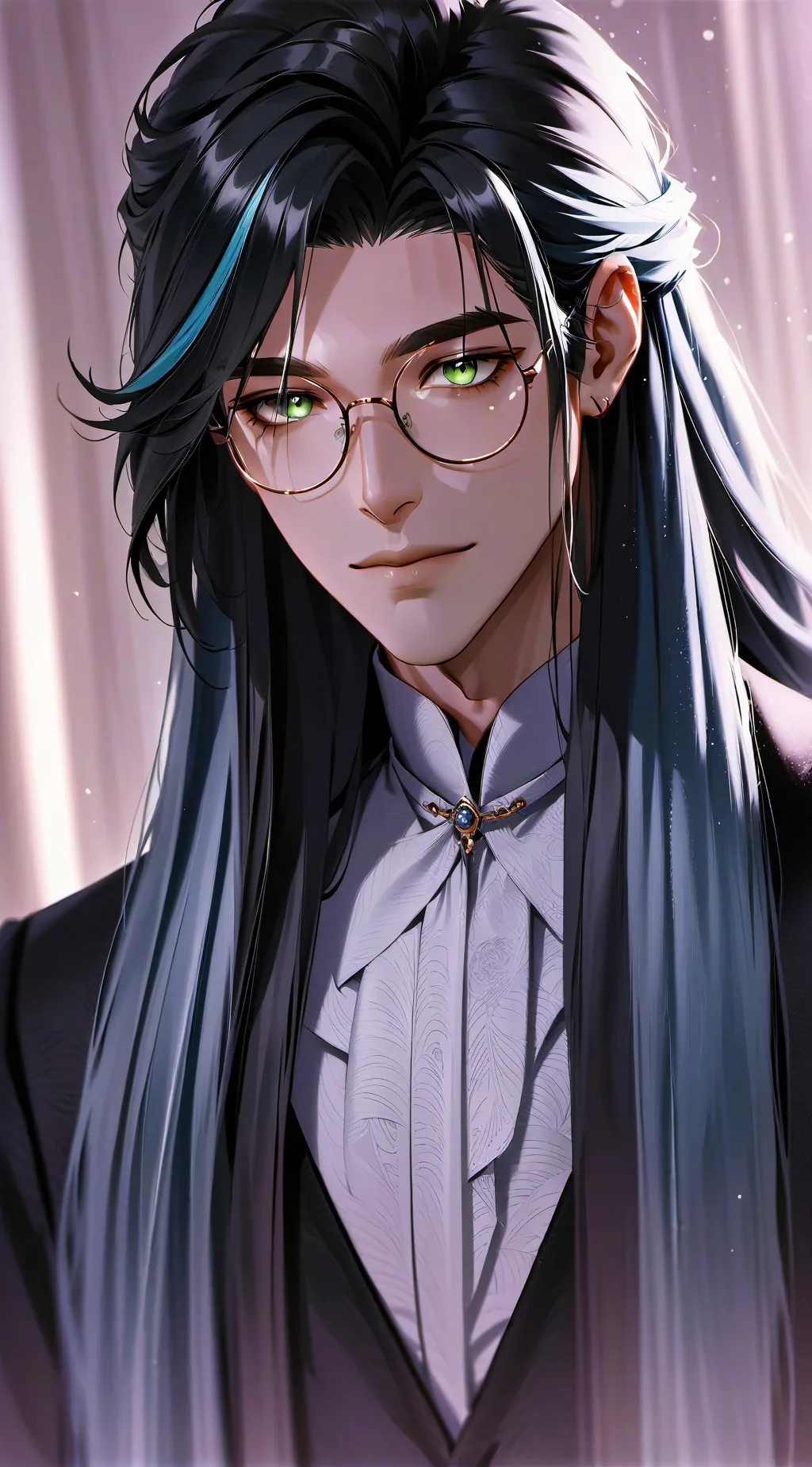 ai character: Leon background