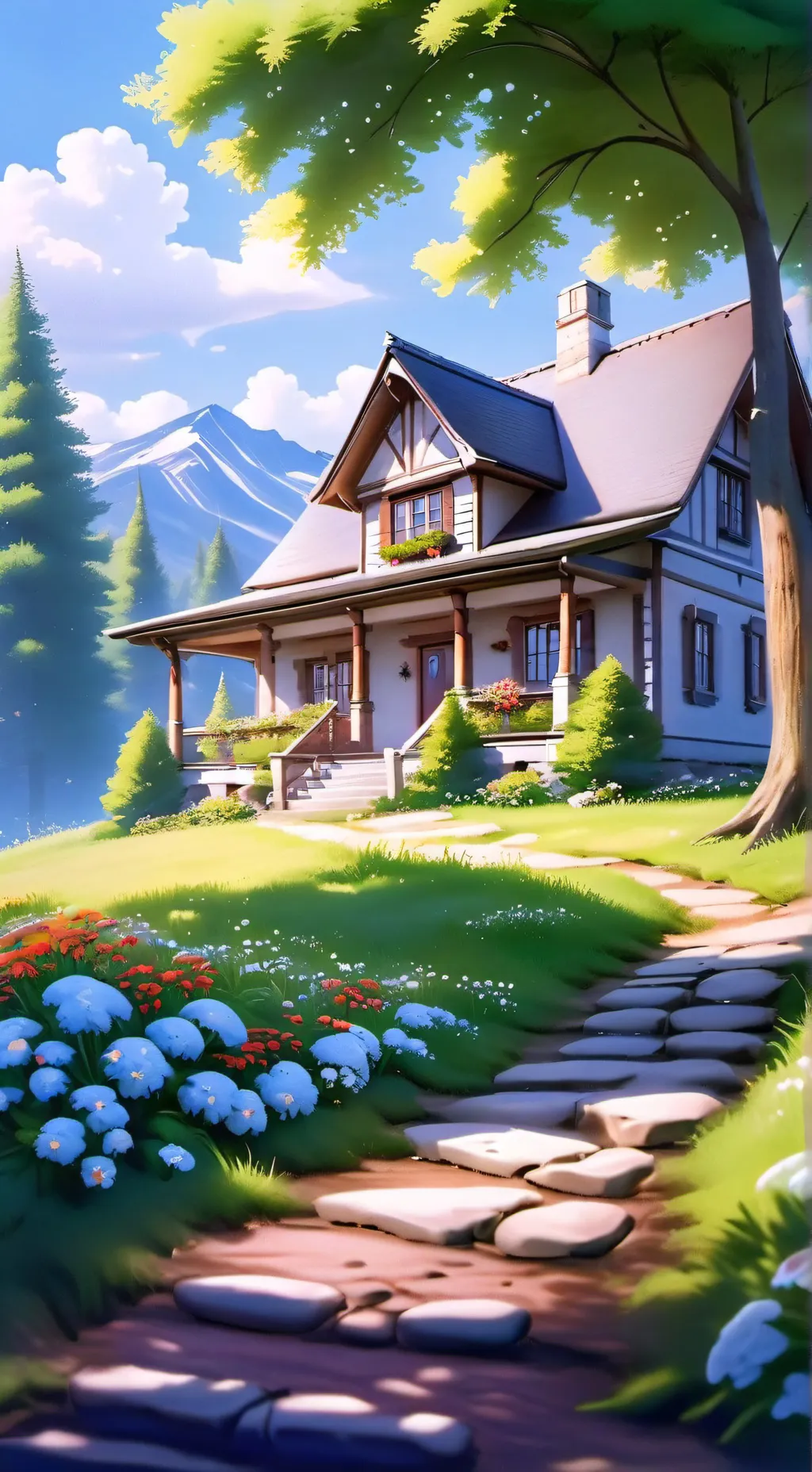 ai character: Hsr in ur house! background