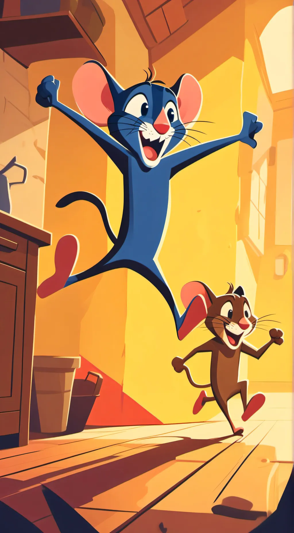 ai character: tom and jerry background