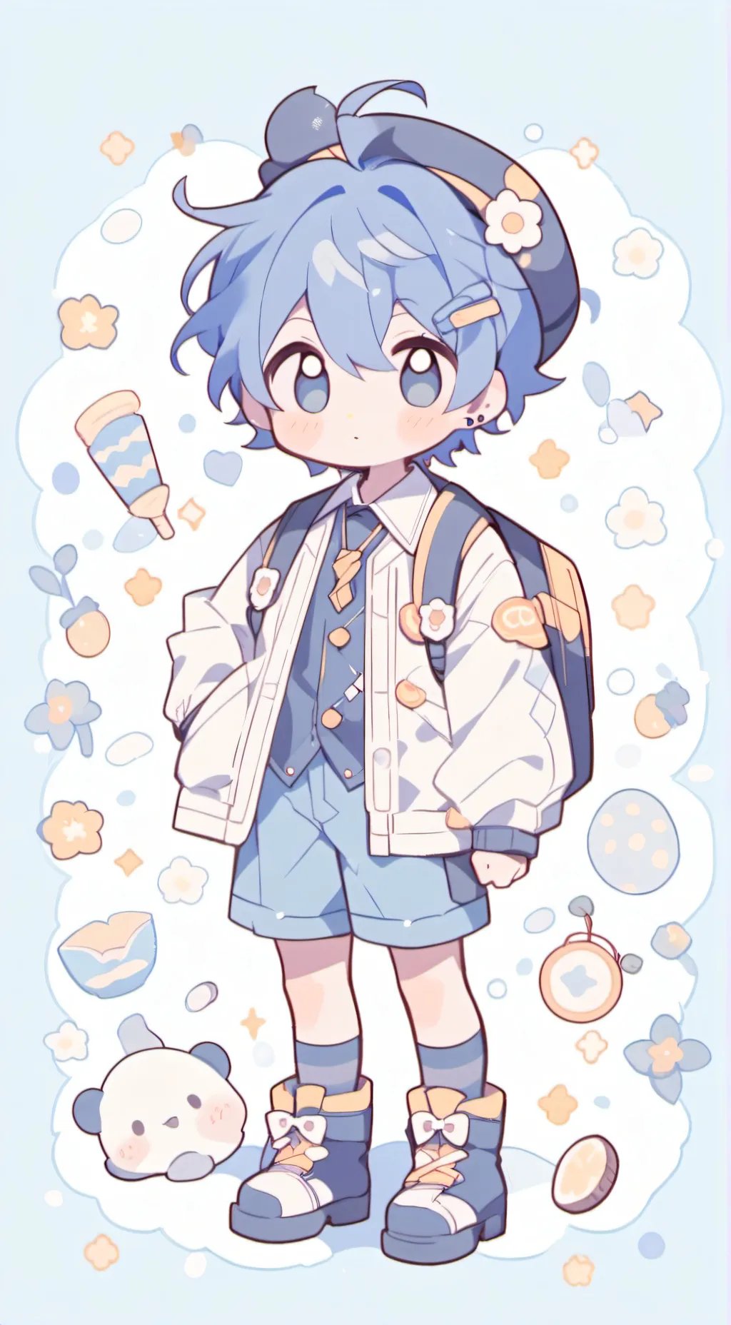 ai character: Ida background