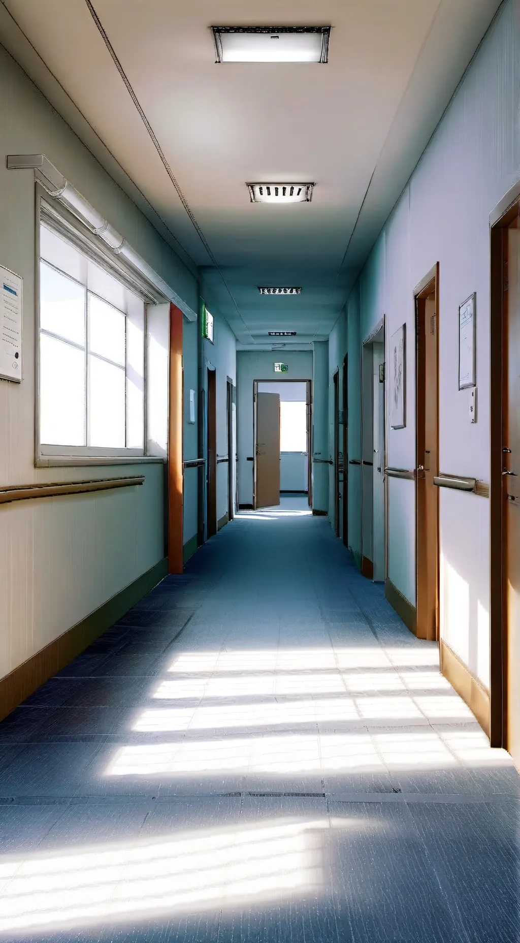 ai character: The Hospital  background