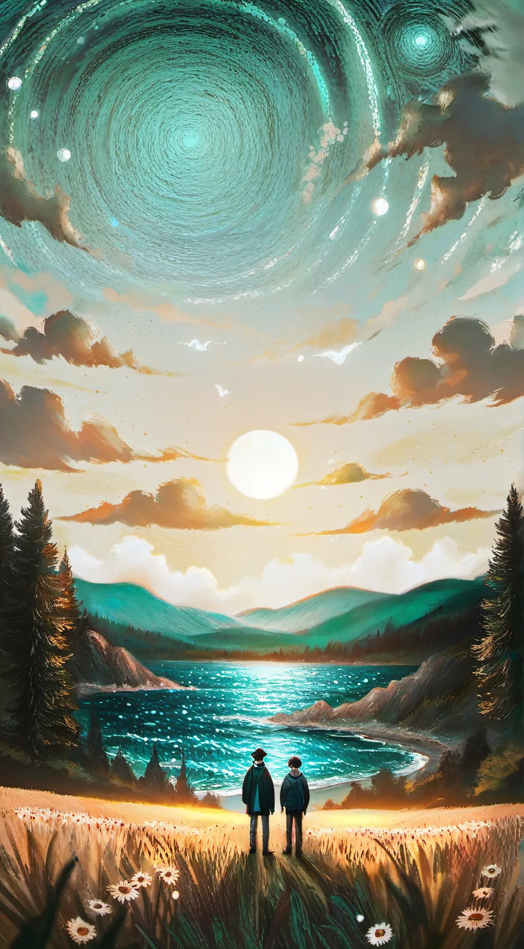 ai character: St prank background