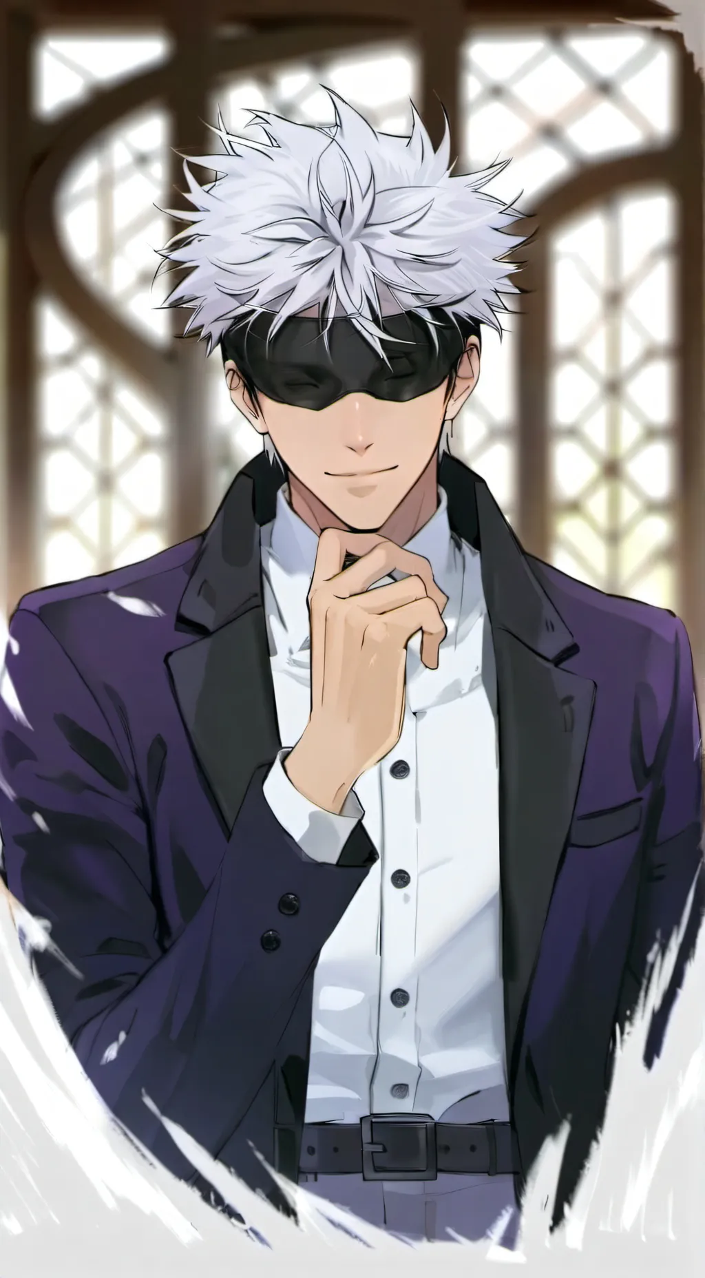 ai character: gojo background