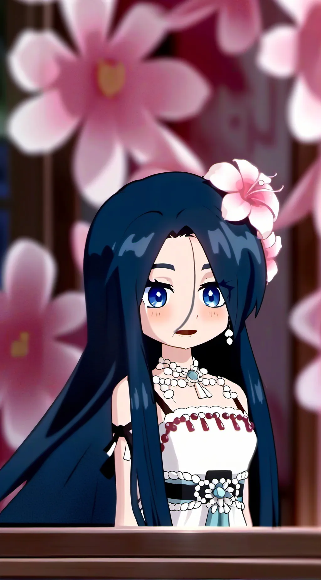 ai character: Marinette Dupain-c background