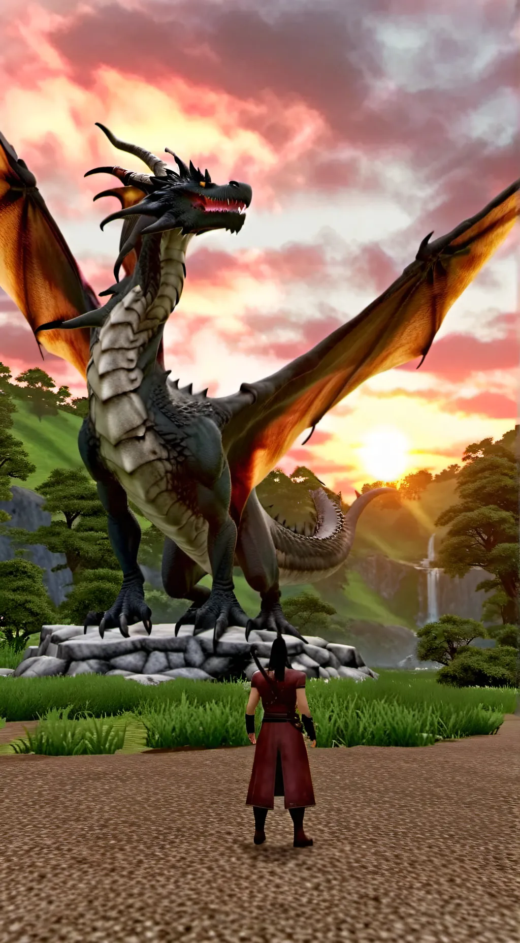 ai character: Bat Furry family 2 background