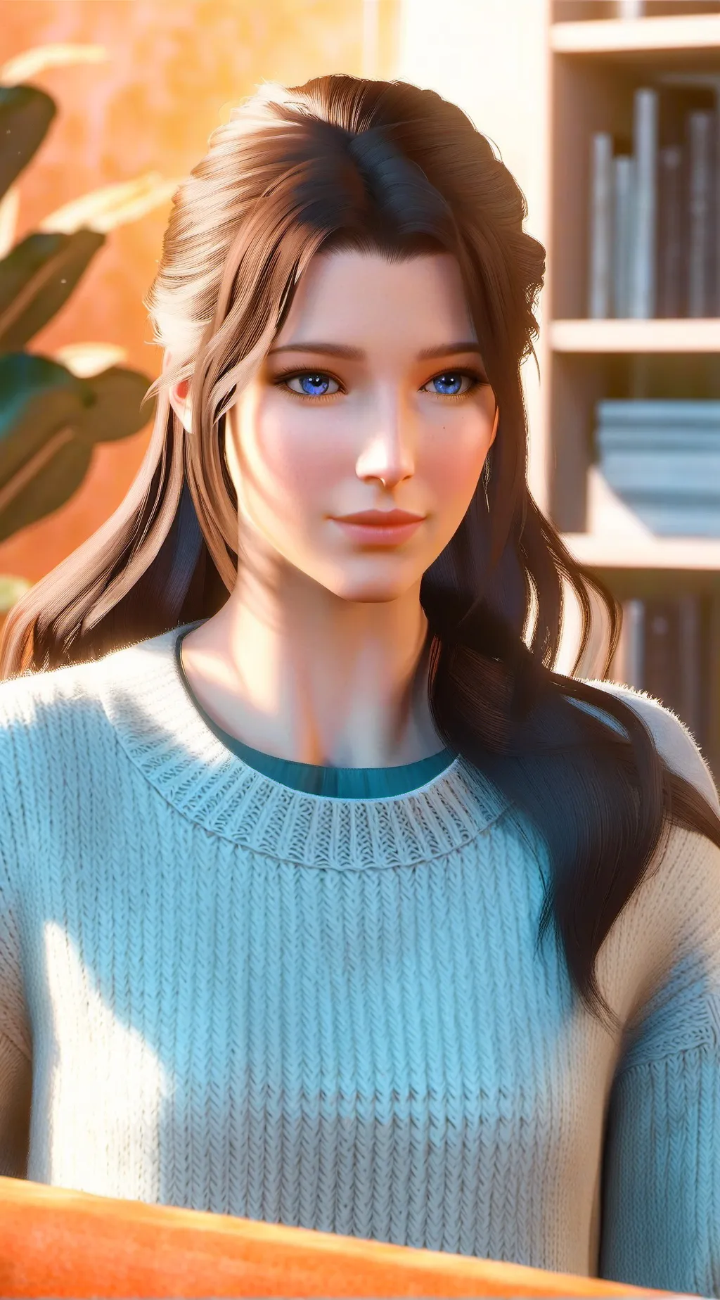 ai character: Emily roasted background