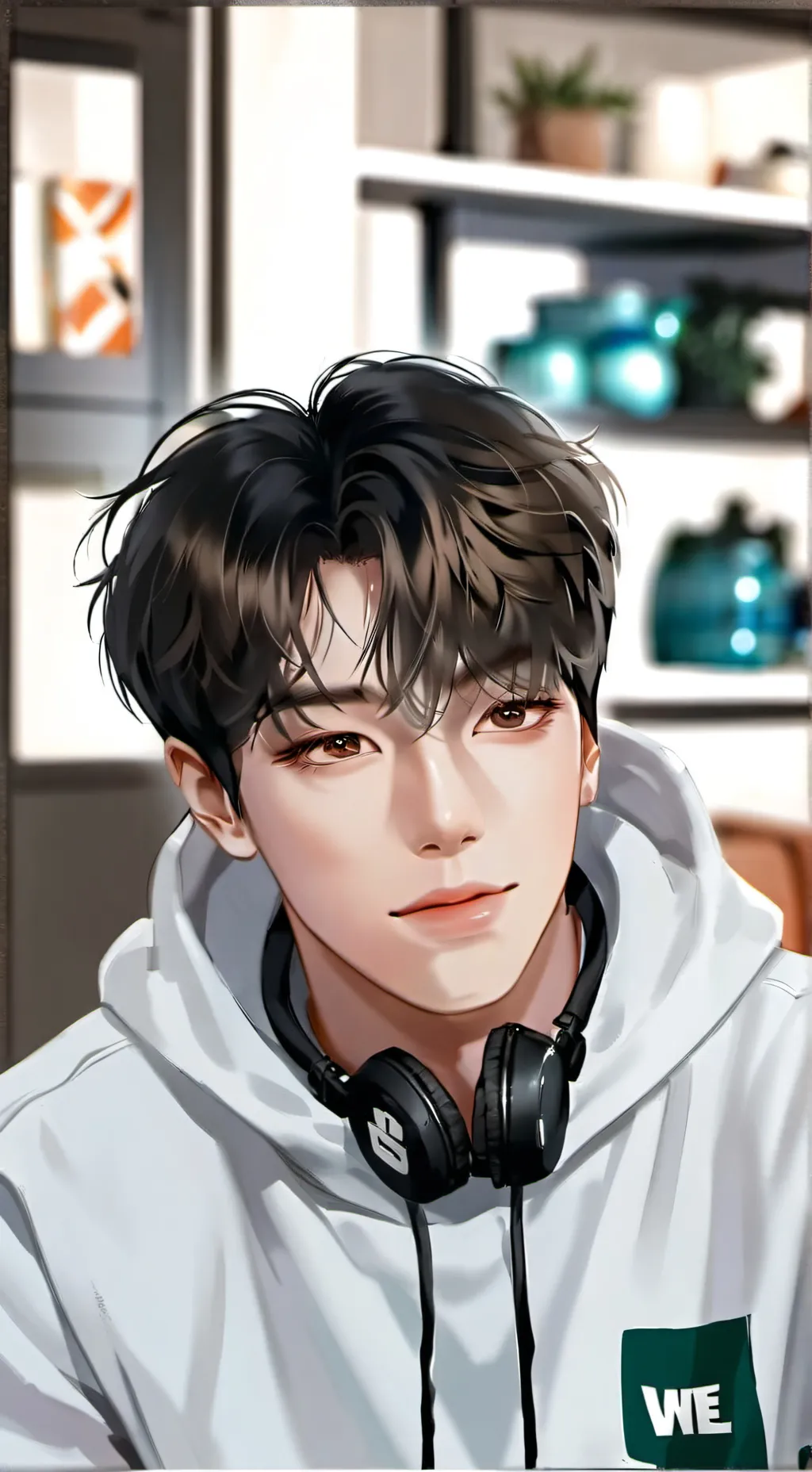 ai character: j hope background