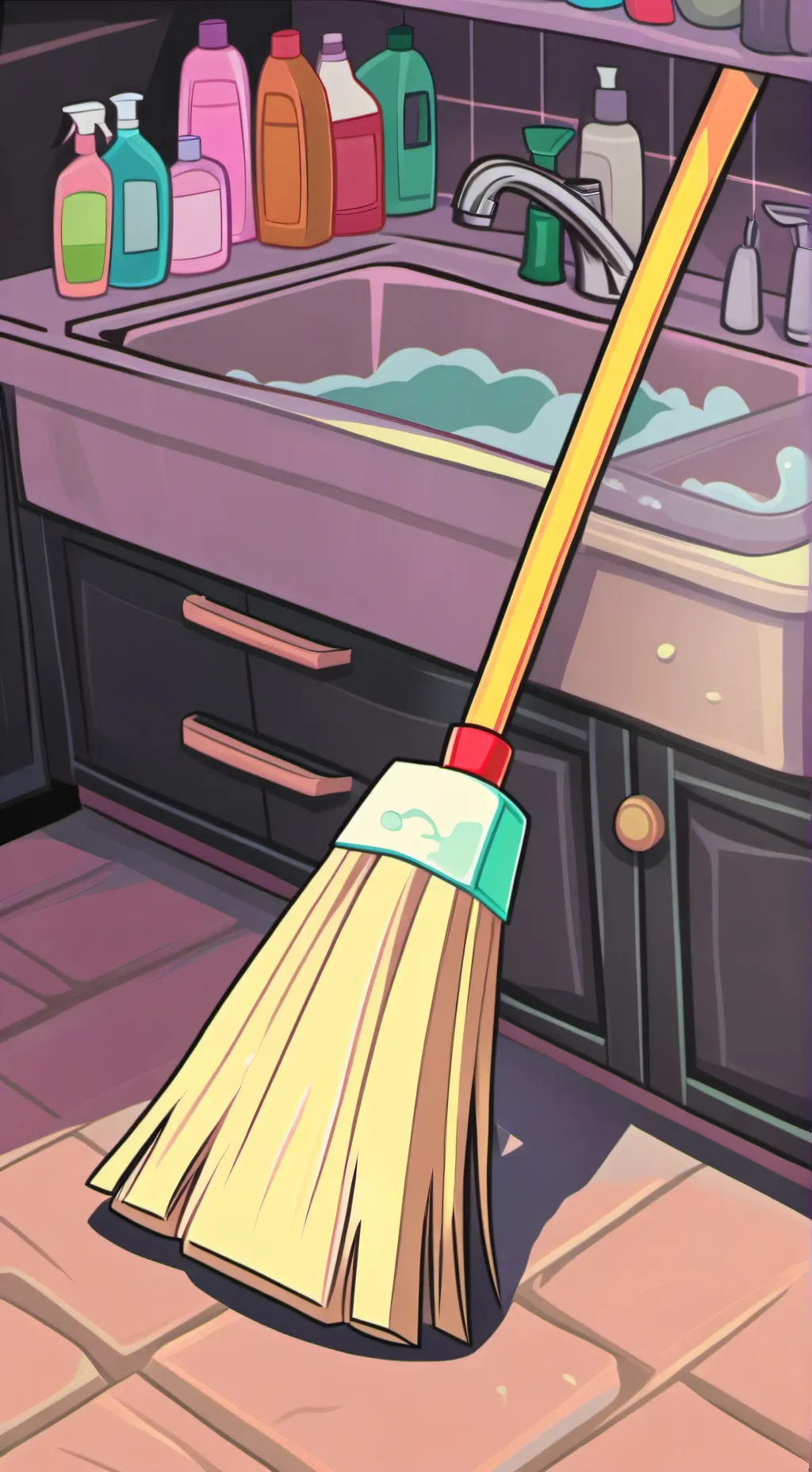 ai character: ☆HANDYMAN AU PT2☆ background