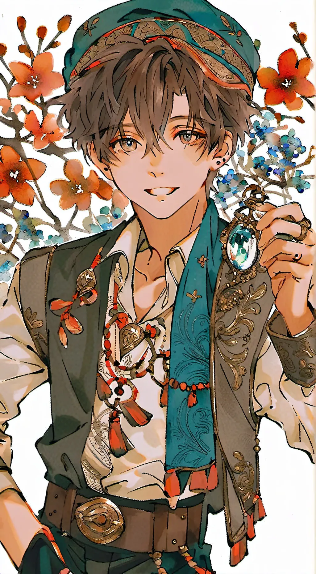 ai character: Max background