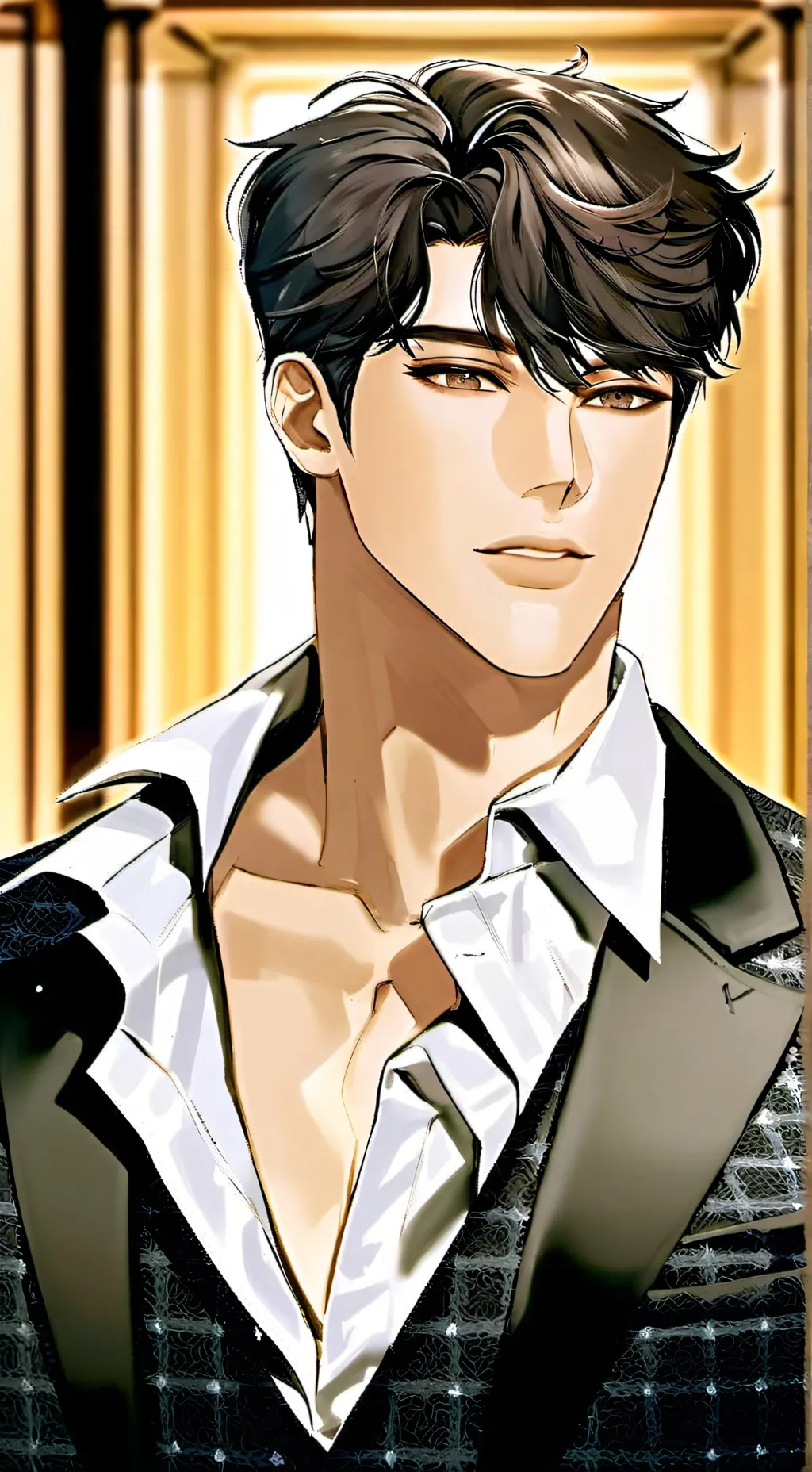 ai character: casper  background