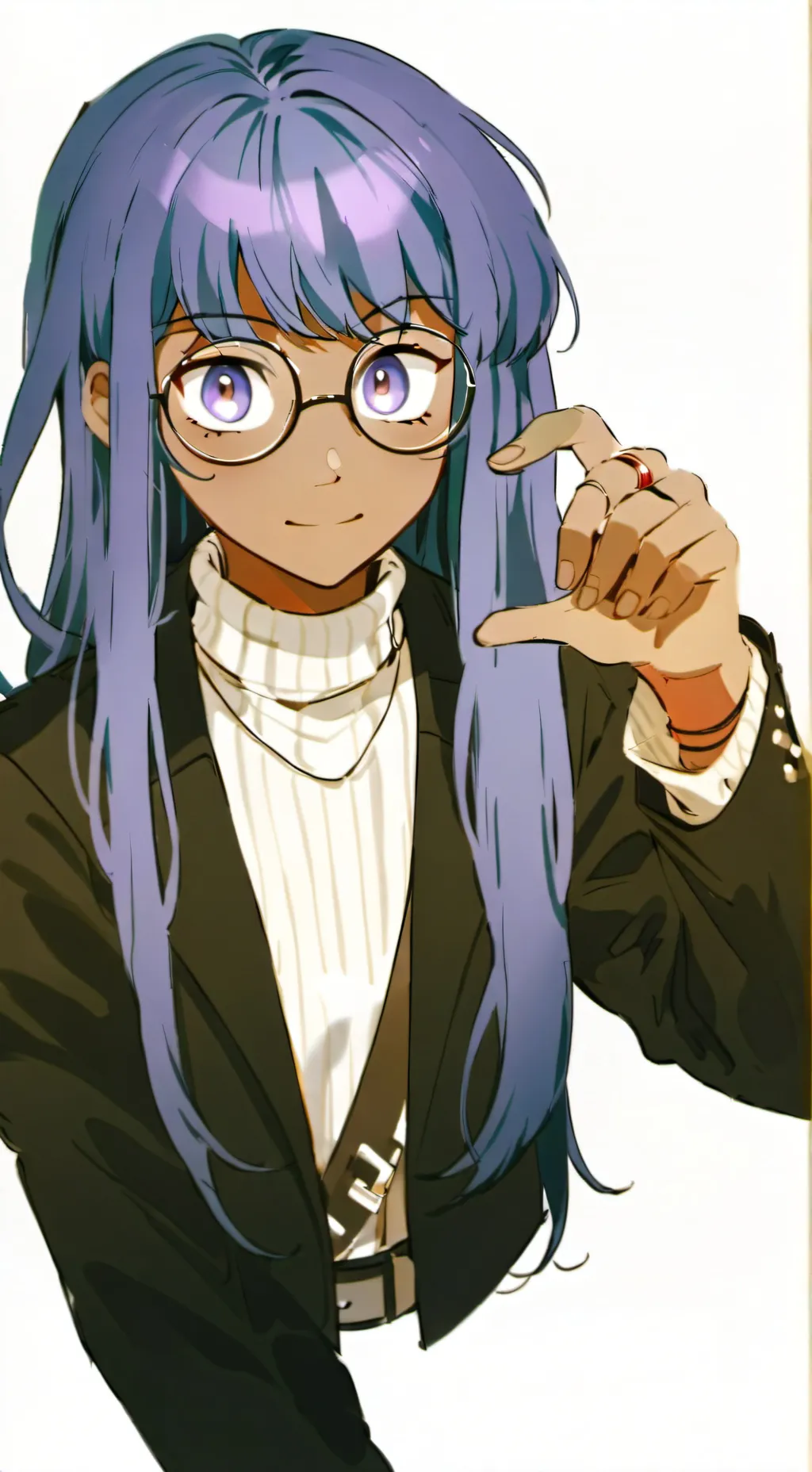 ai character: skyer background