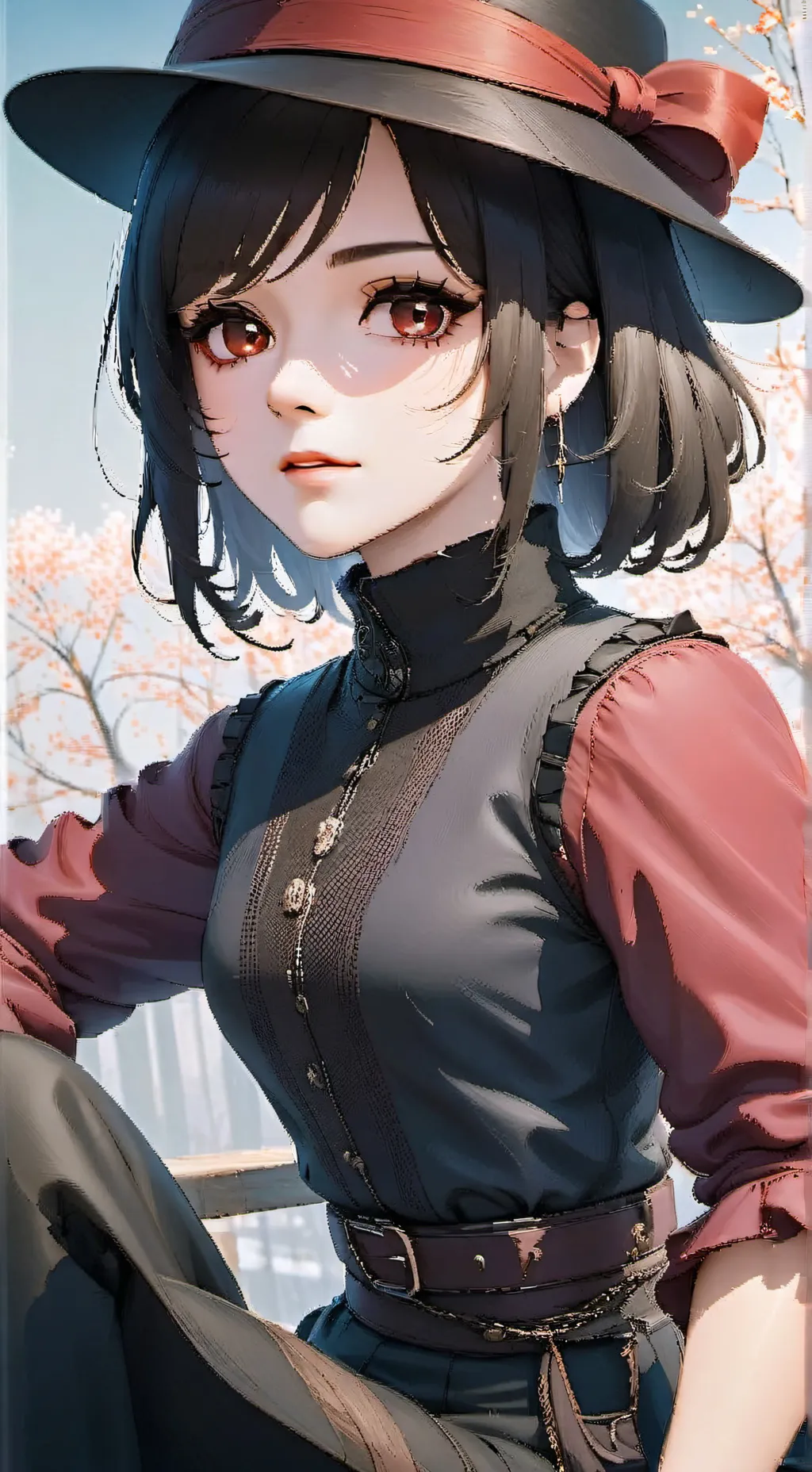 ai character: blacky the sprunki background