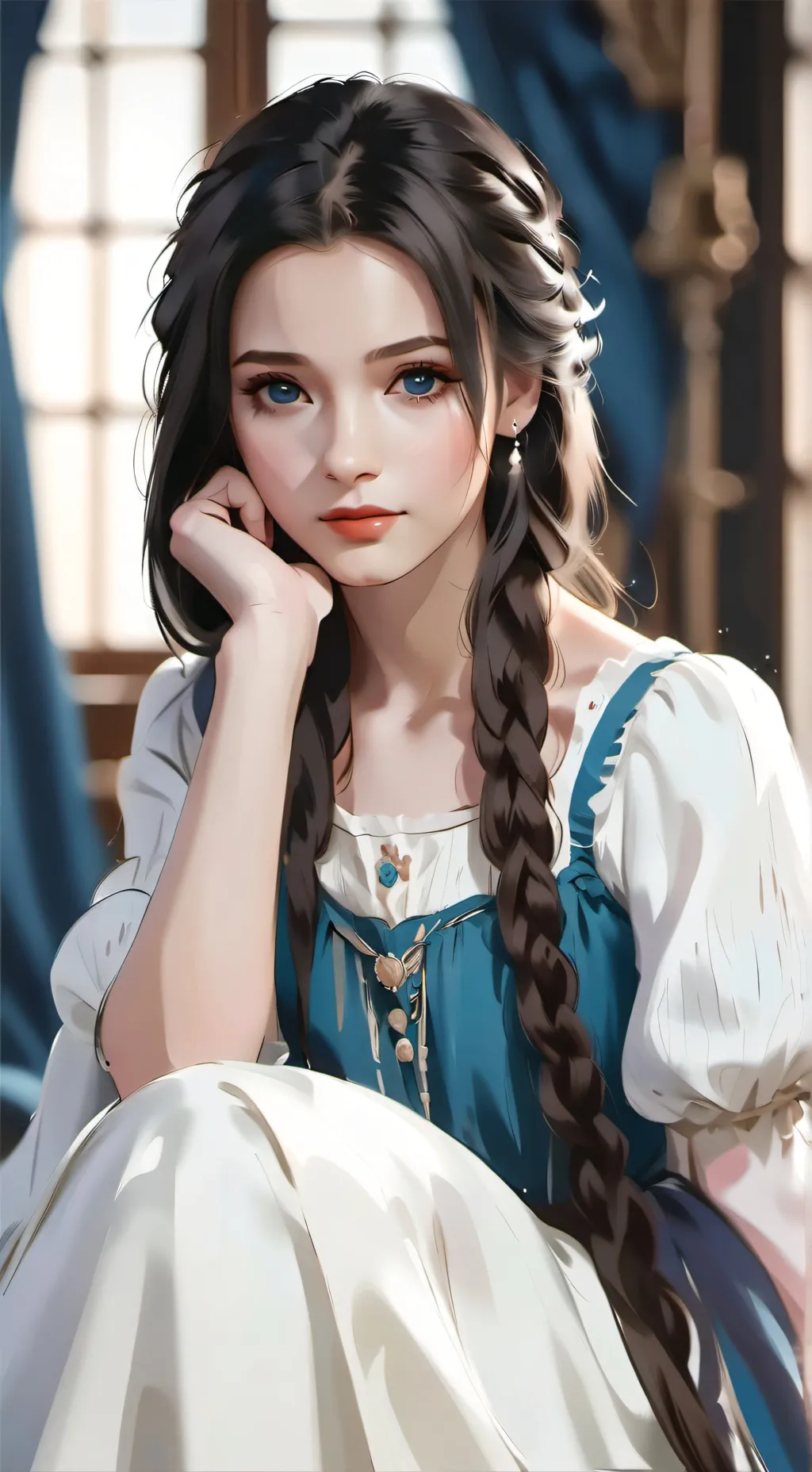 ai character: ~star~ background