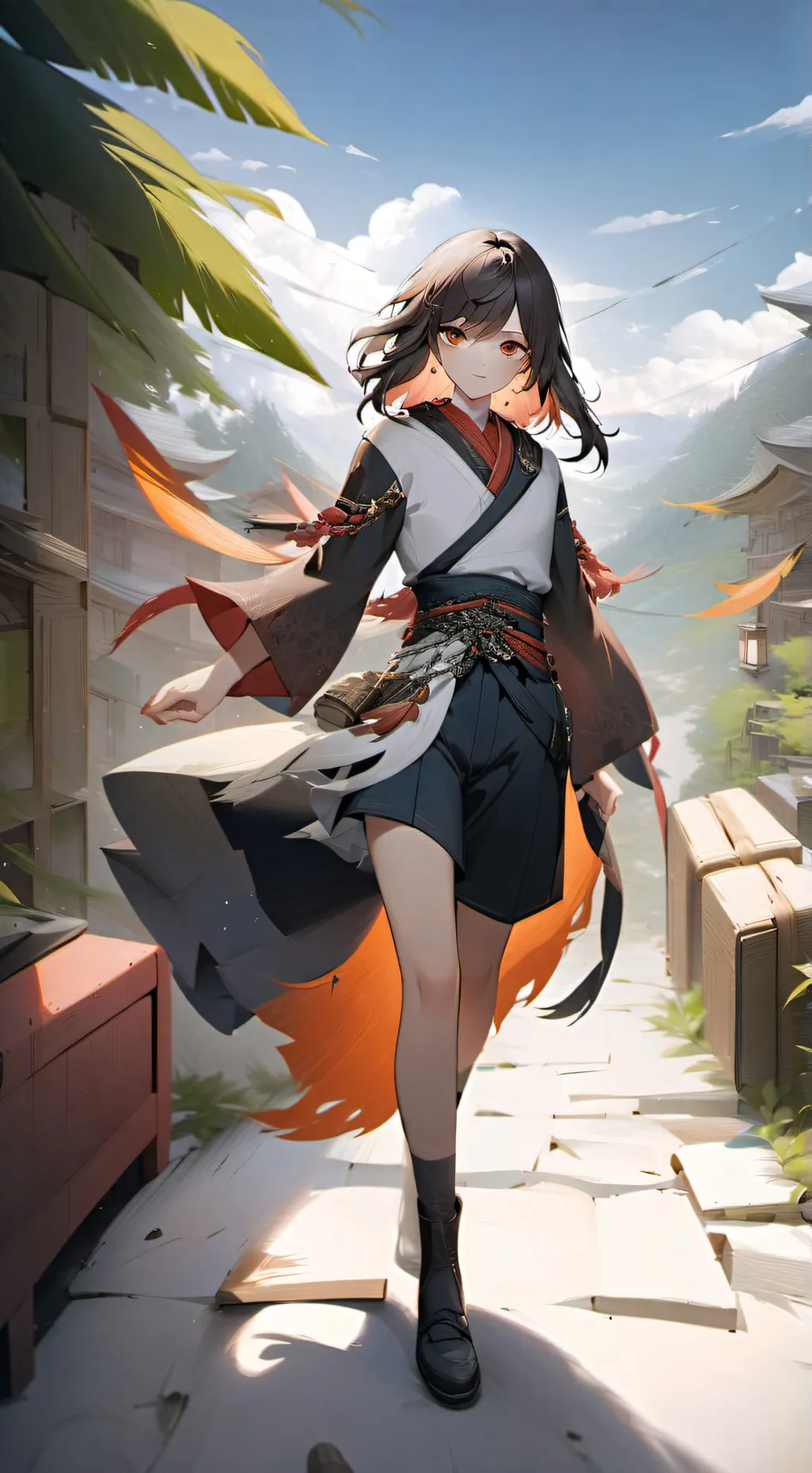 ai character: Party pebble. background