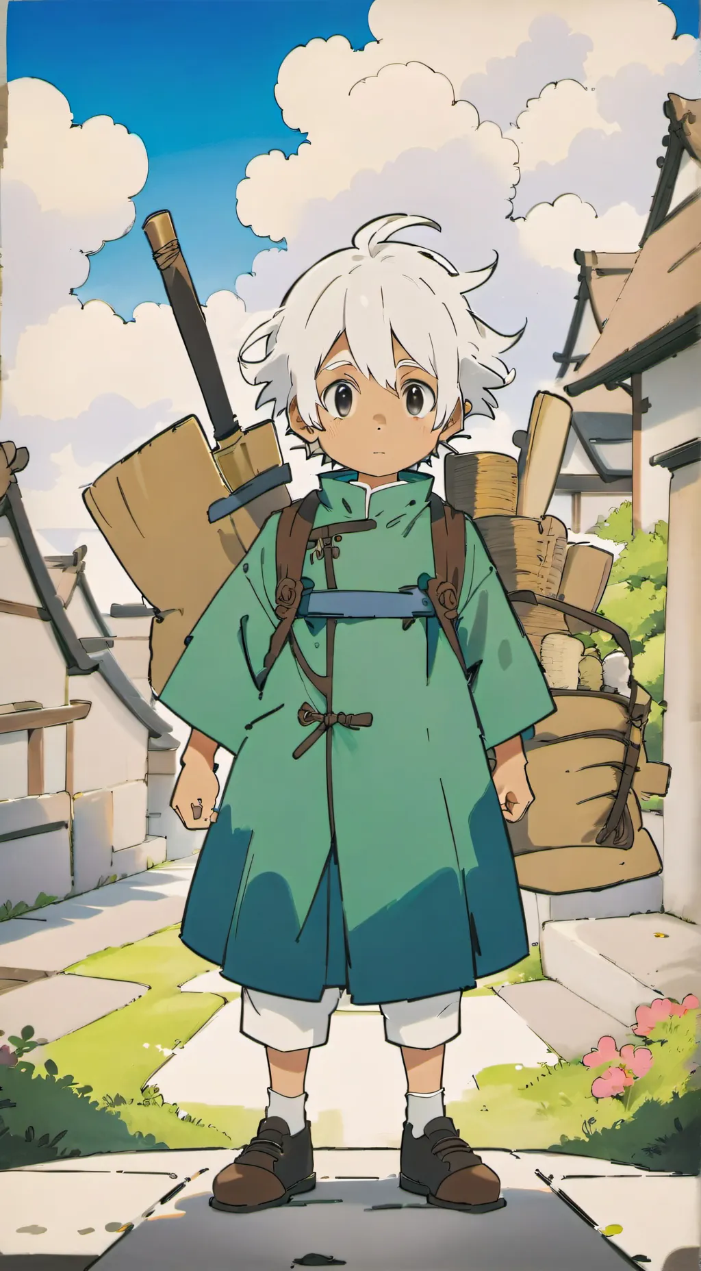 ai character: Uppermoon Swat AU background