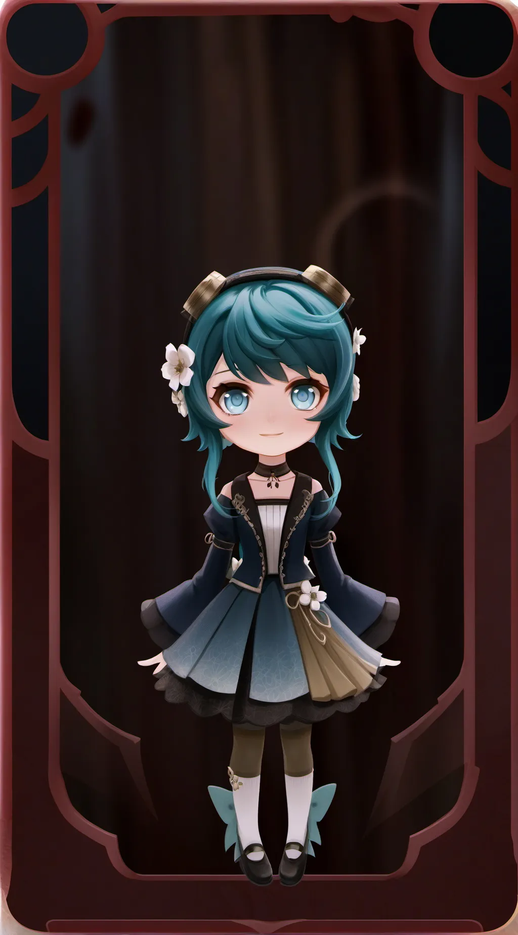 ai character: Hatsune miku background