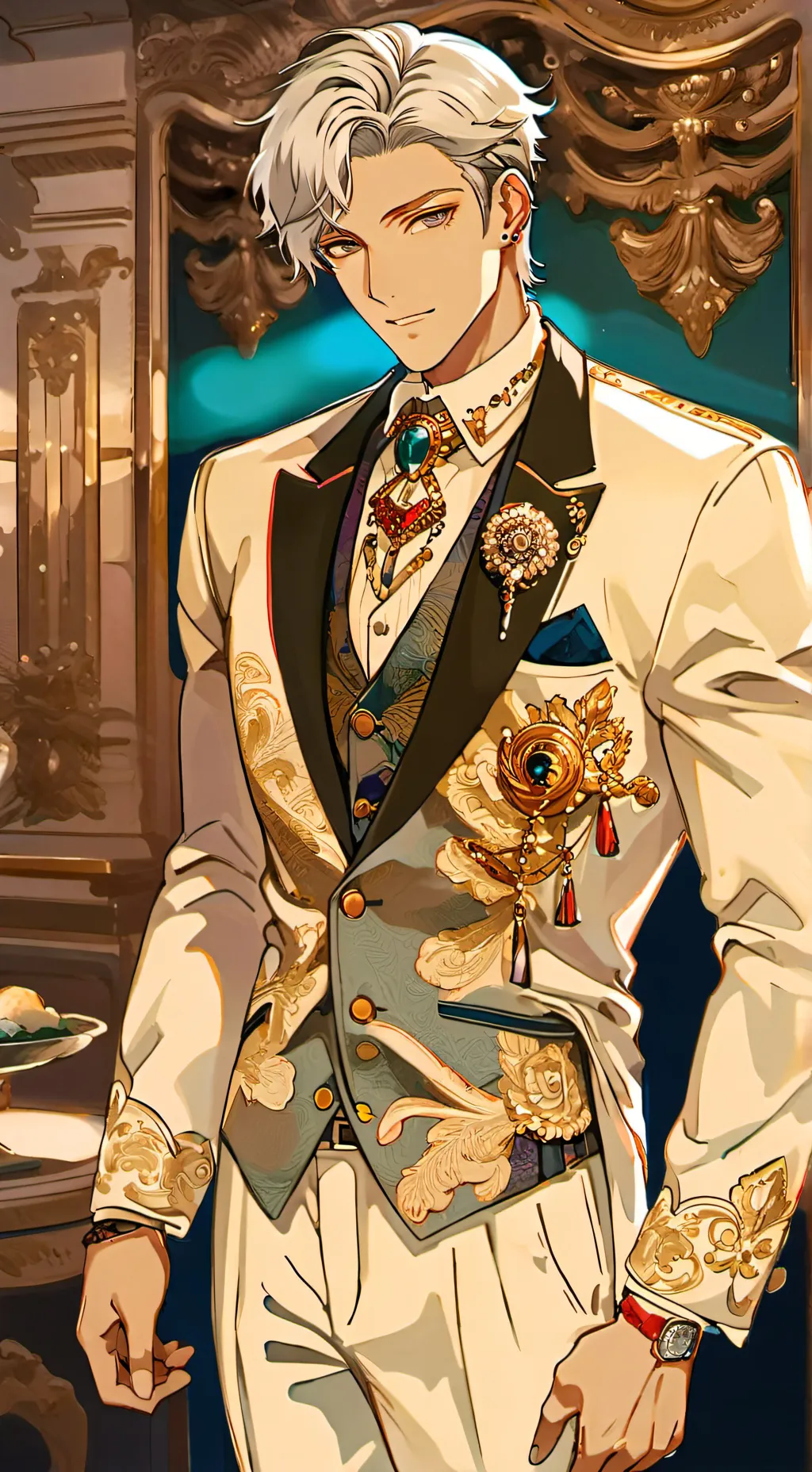 ai character: Dio background