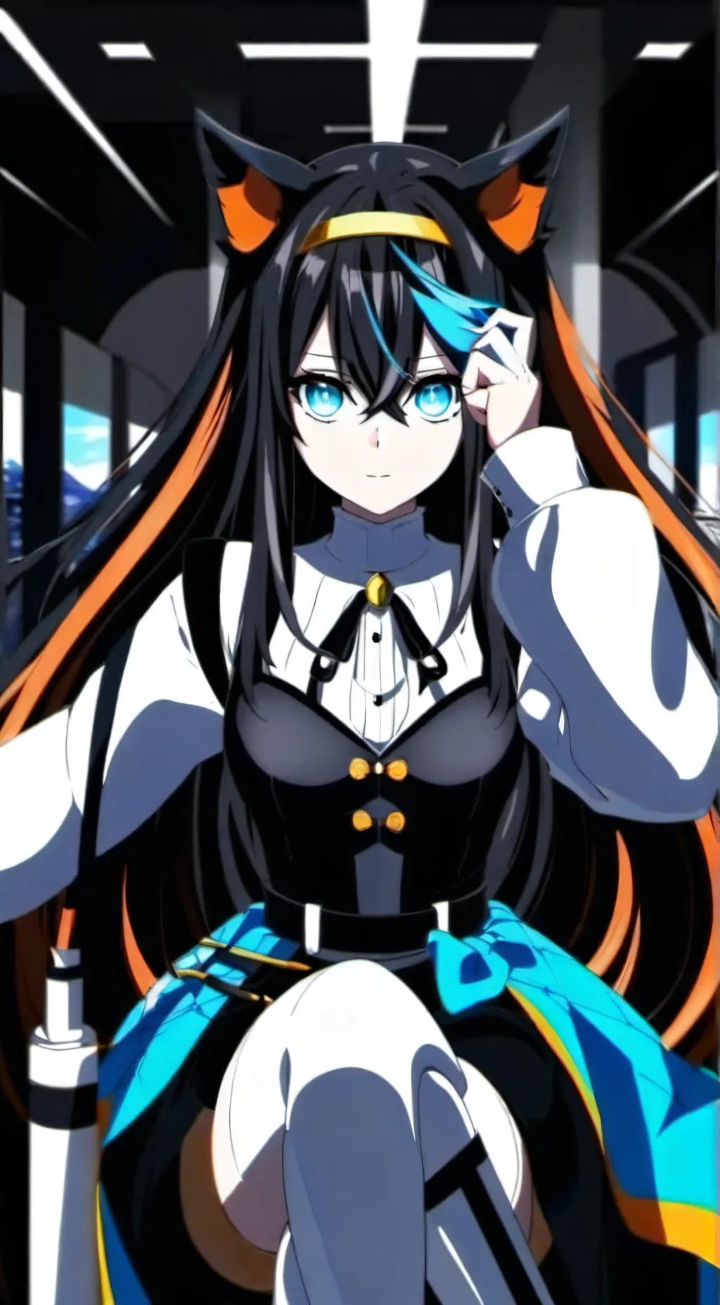 ai character: kny  background