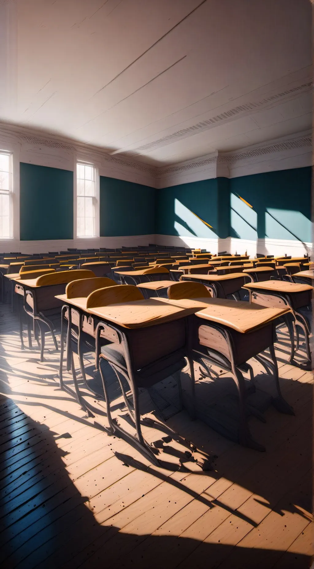 ai character: ST classroom background