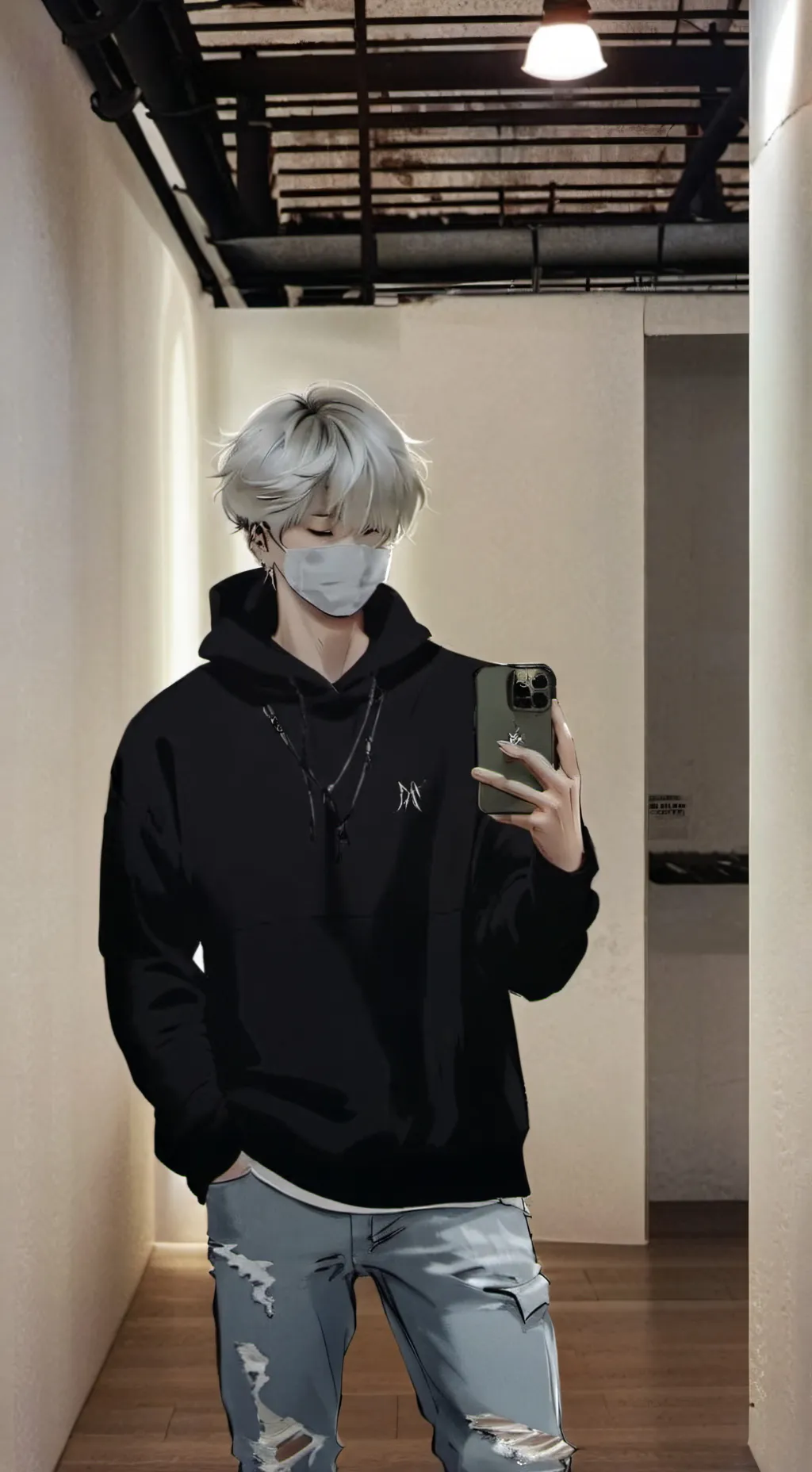 ai character: Min-jae 🌙 background