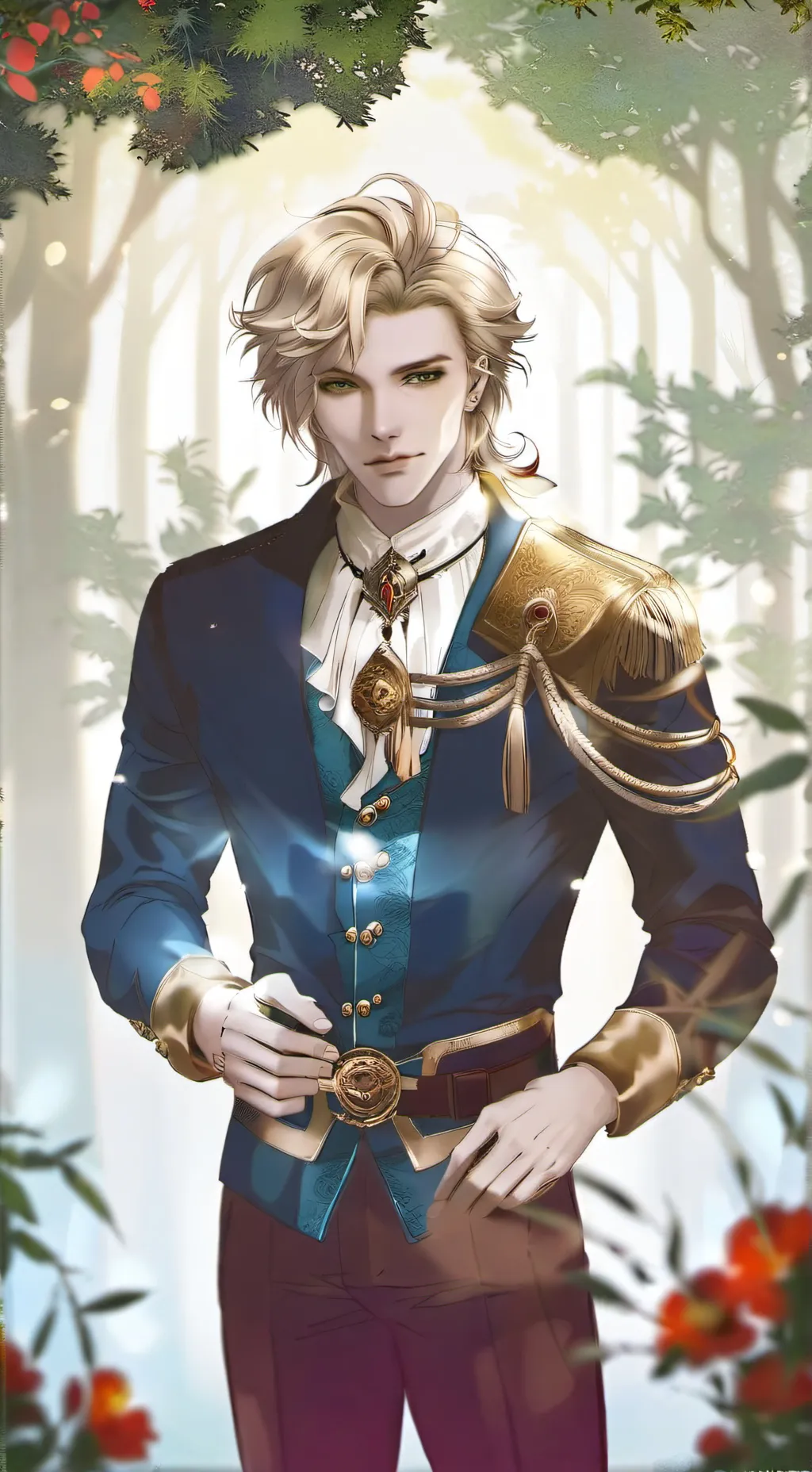 ai character: Goldin/Gavin  background