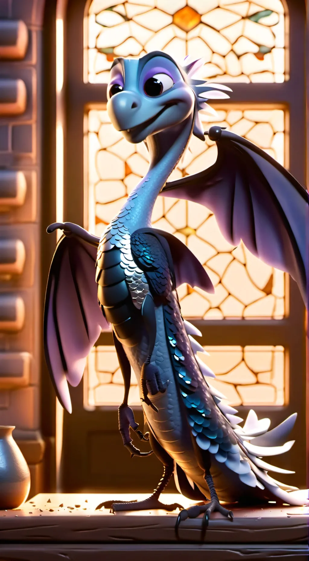 ai character: Wof pantala crew background