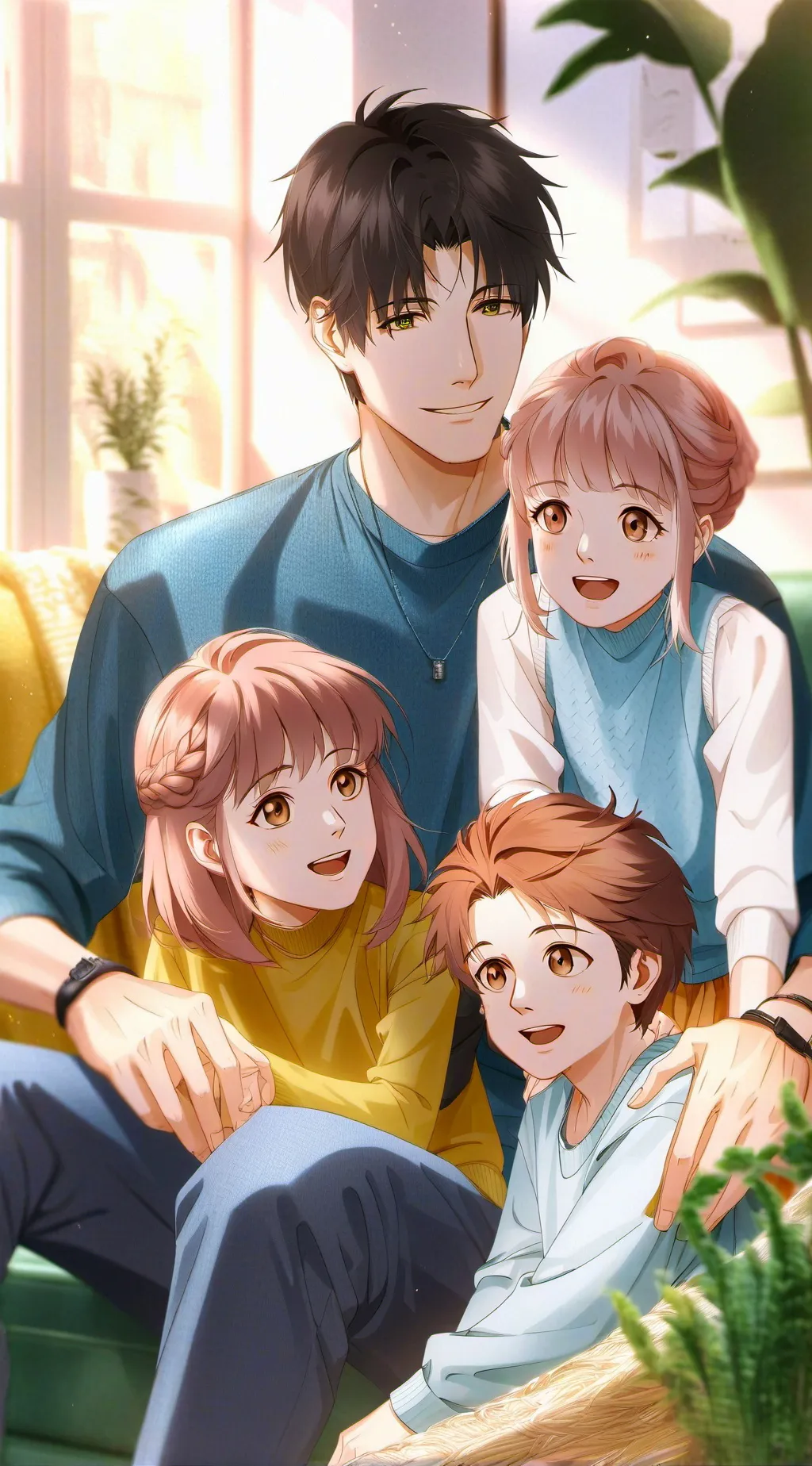 ai character: joint family background