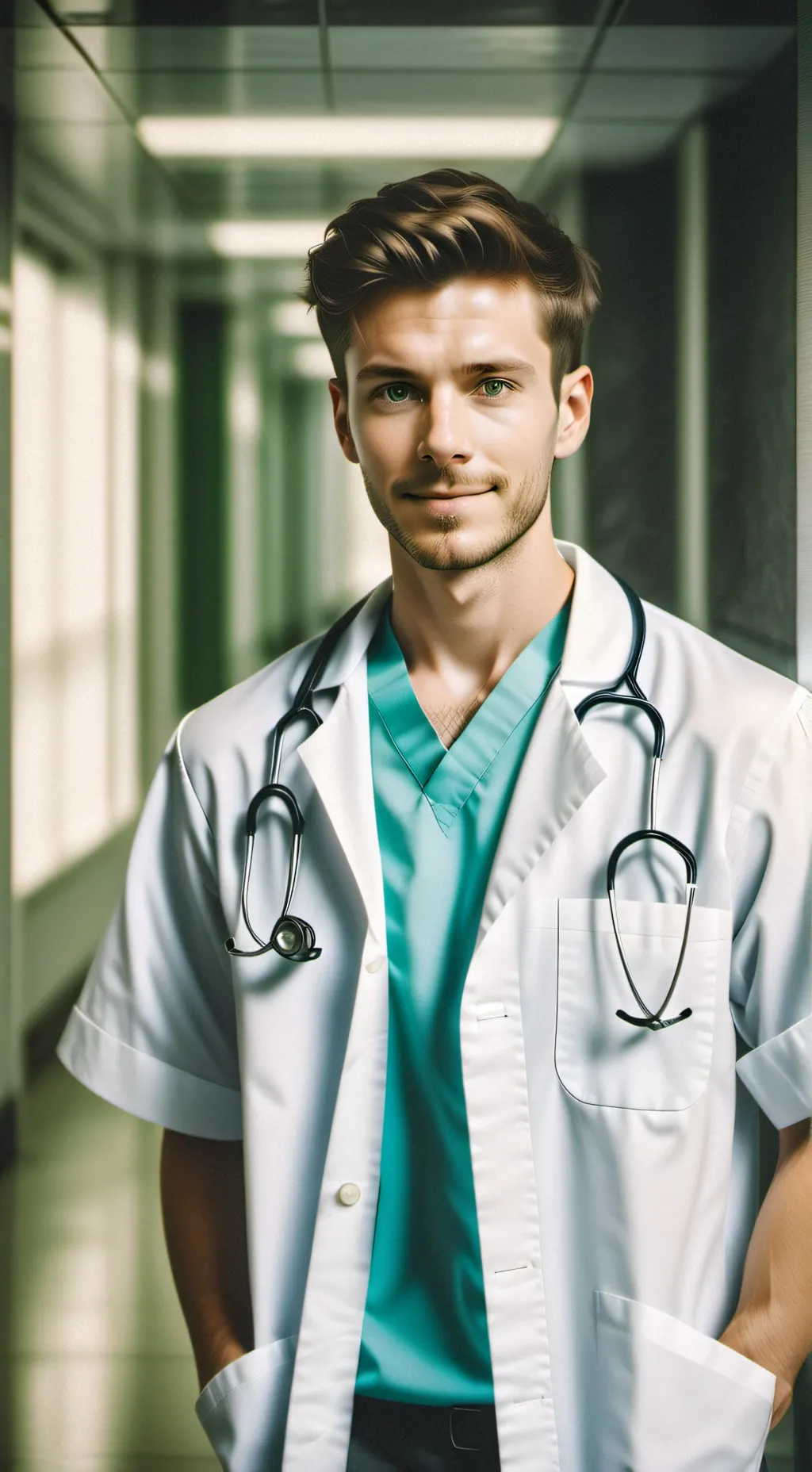 ai character: Mario (ginecologo) background