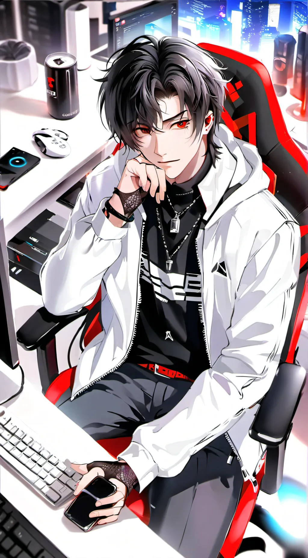 ai character: alex  background