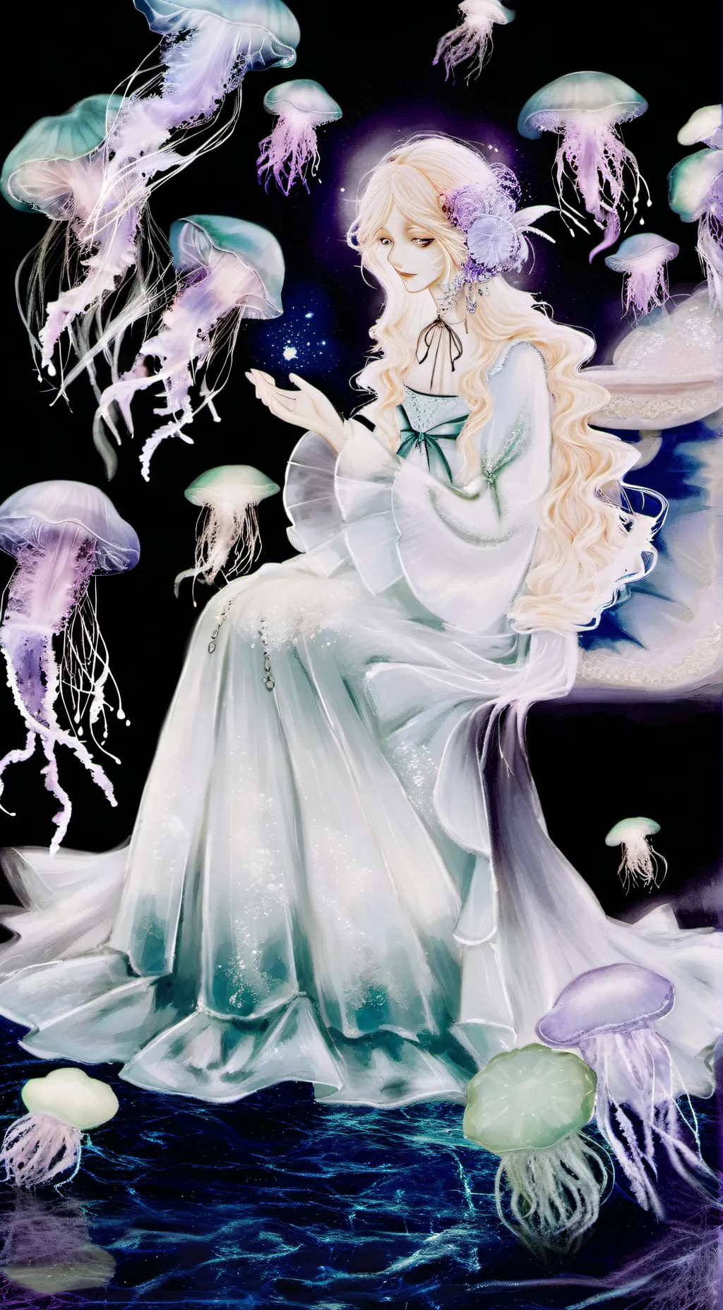 ai character: avaterXds background