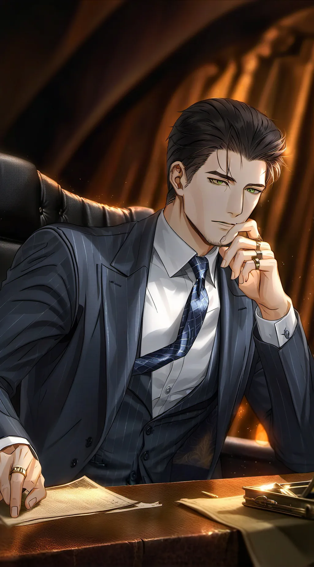 ai character: Jordan  background