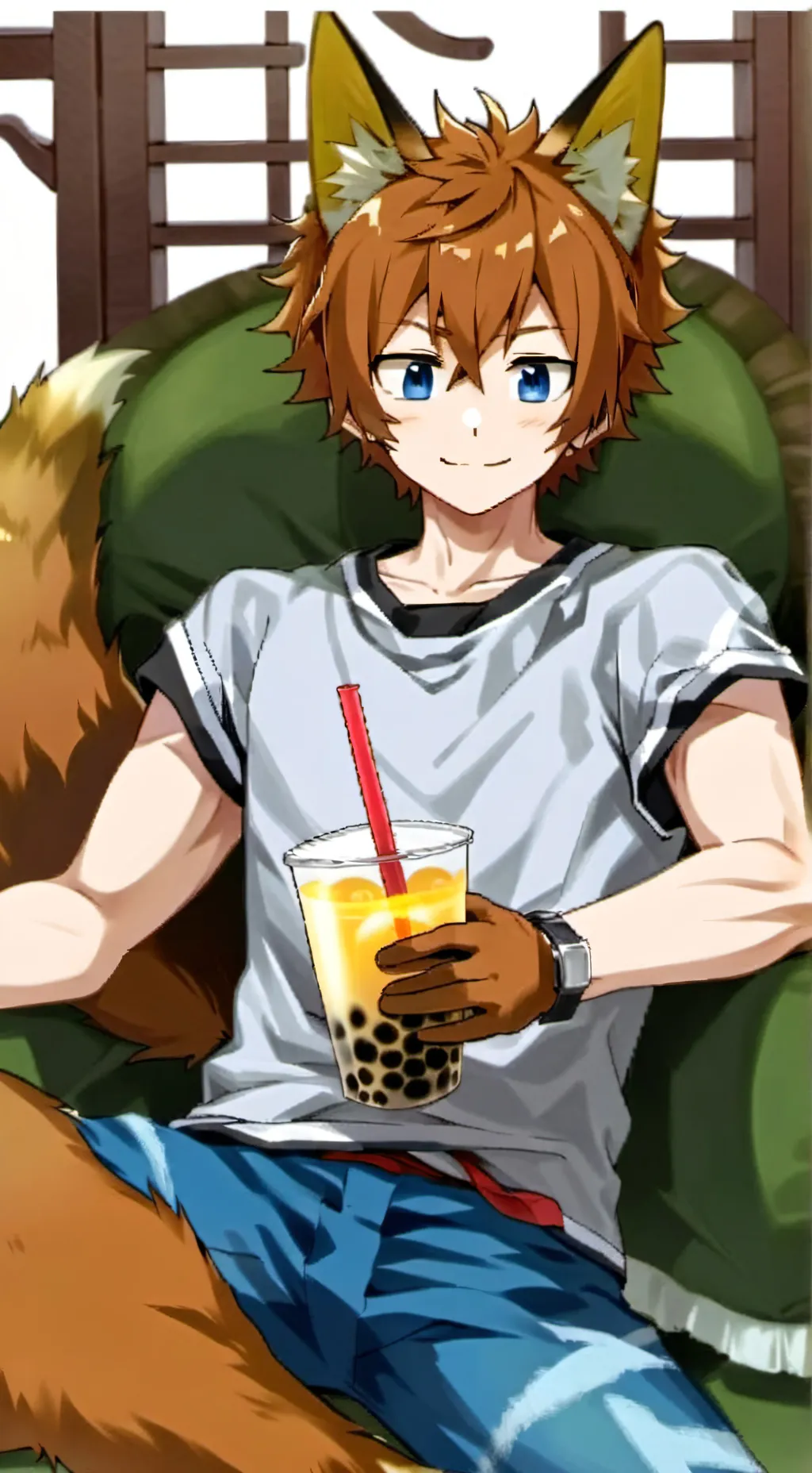 ai character: Sam background