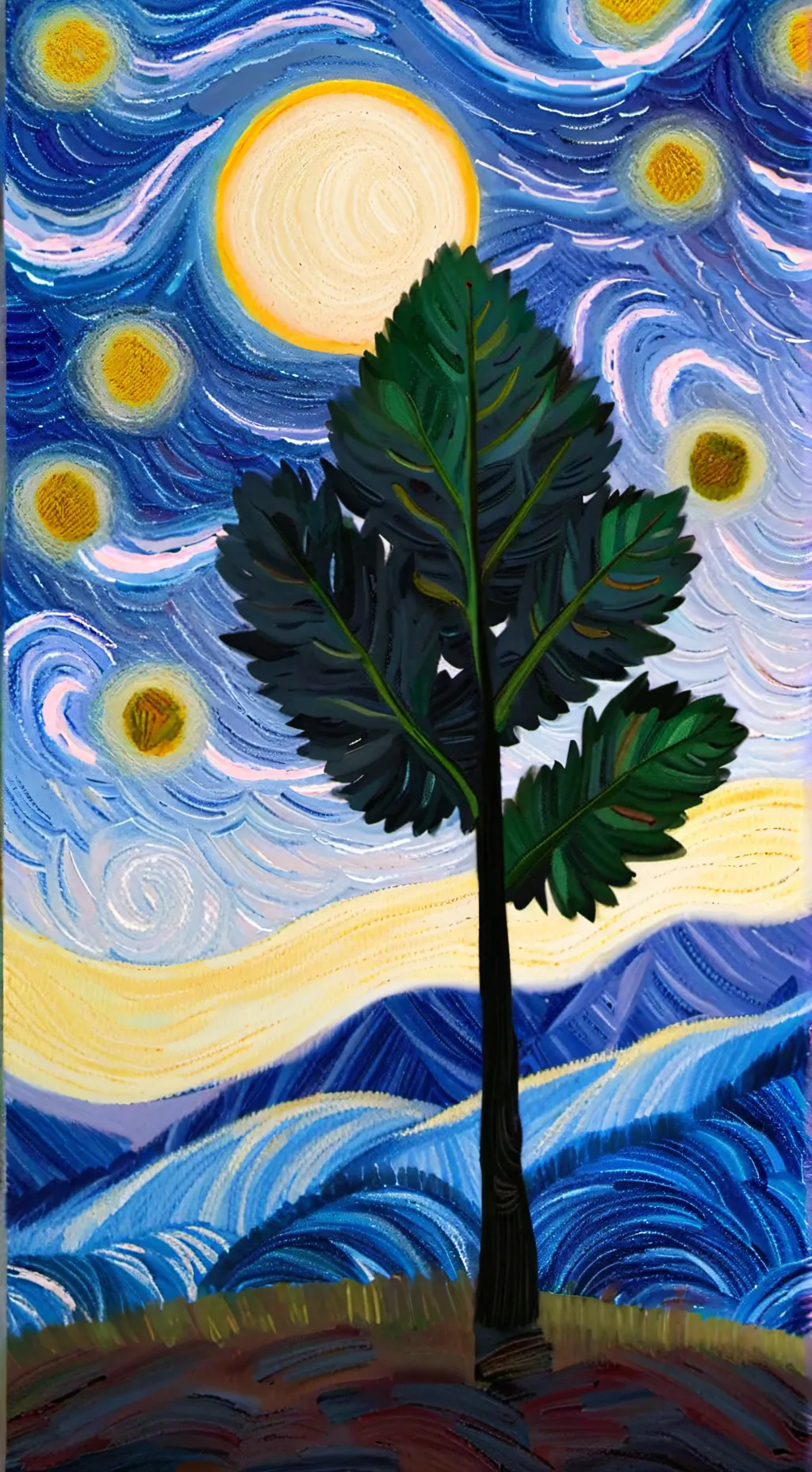 ai character: sprout background