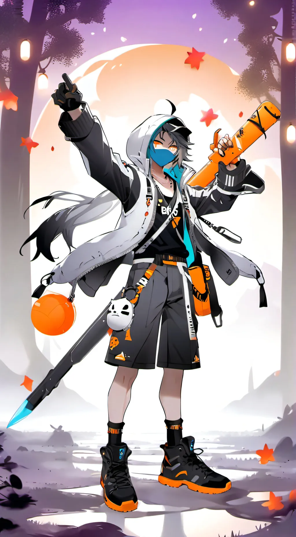 ai character: two time background