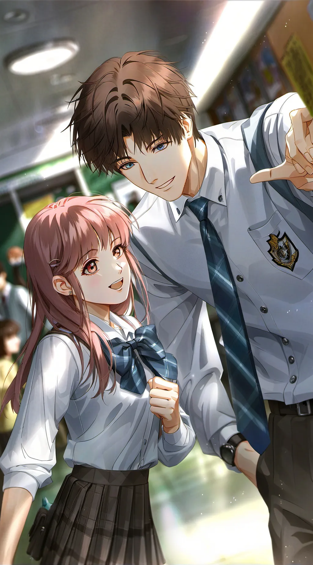 ai character: school background