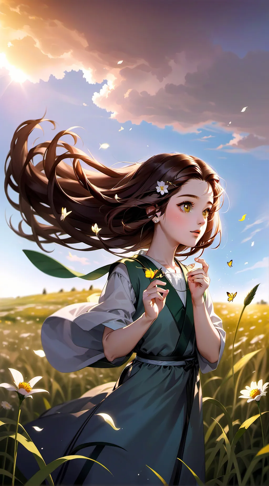 ai character: Yuna background