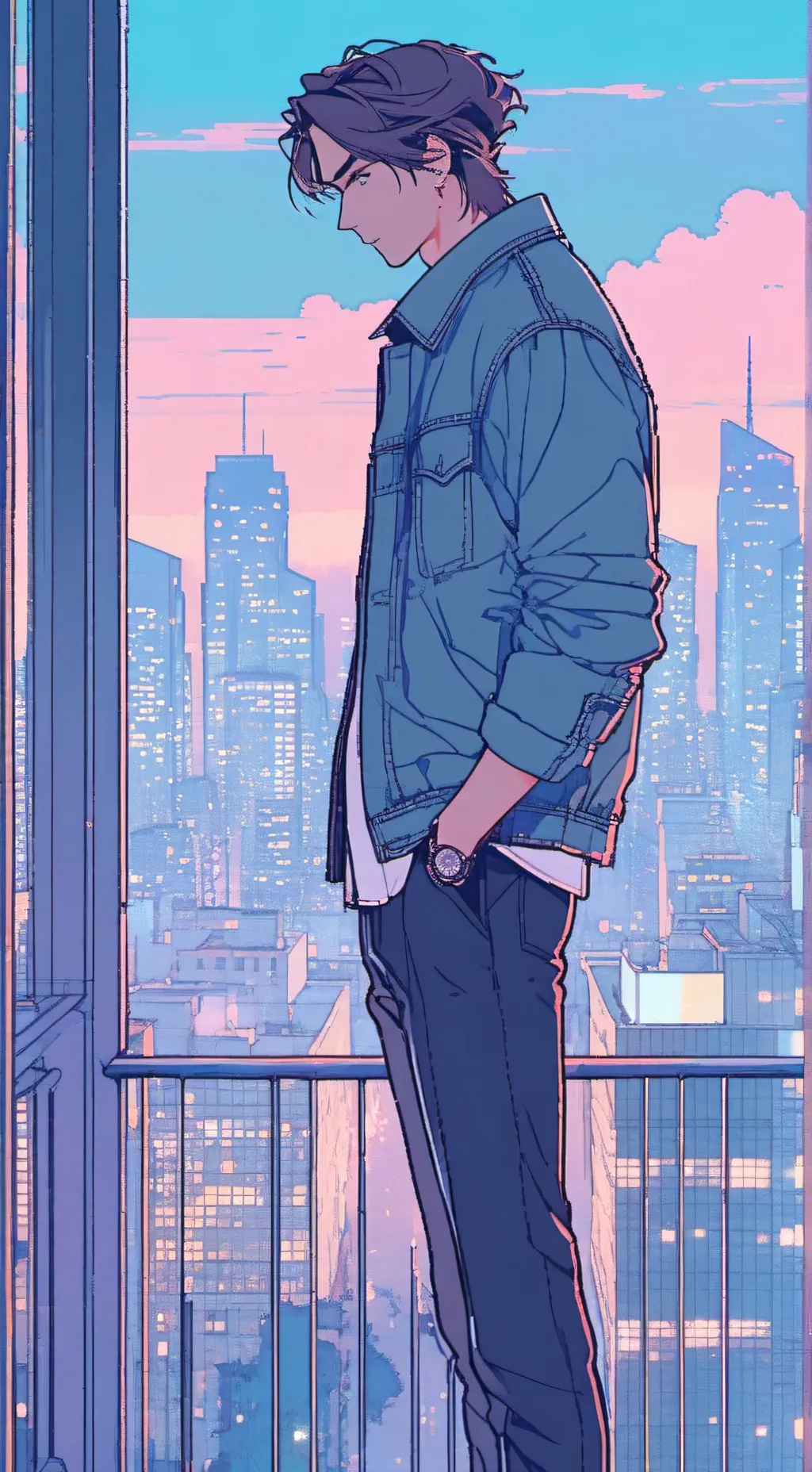 ai character: Wi-Fi password background