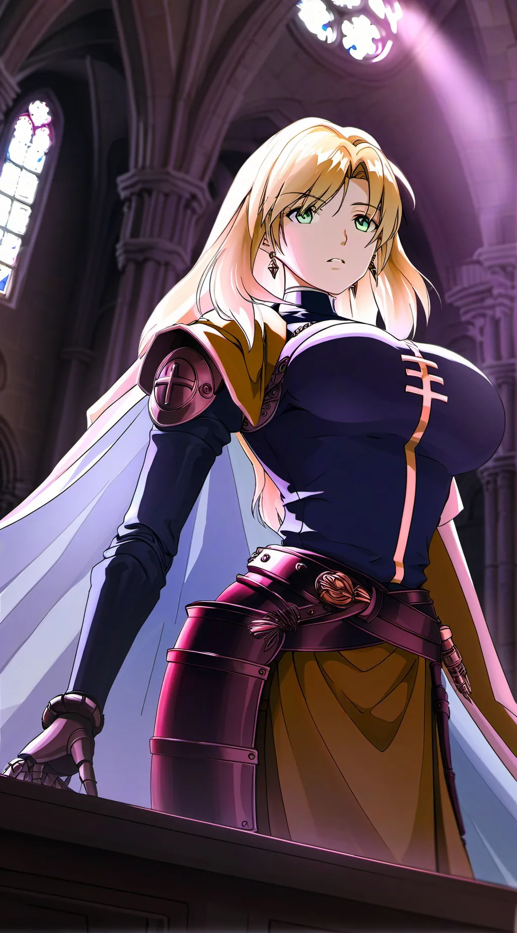 ai character: Gwendolyn Crosfire background