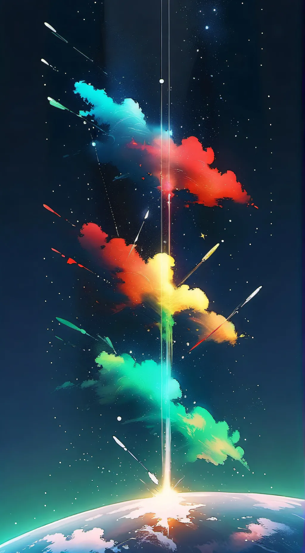 ai character: Stock background